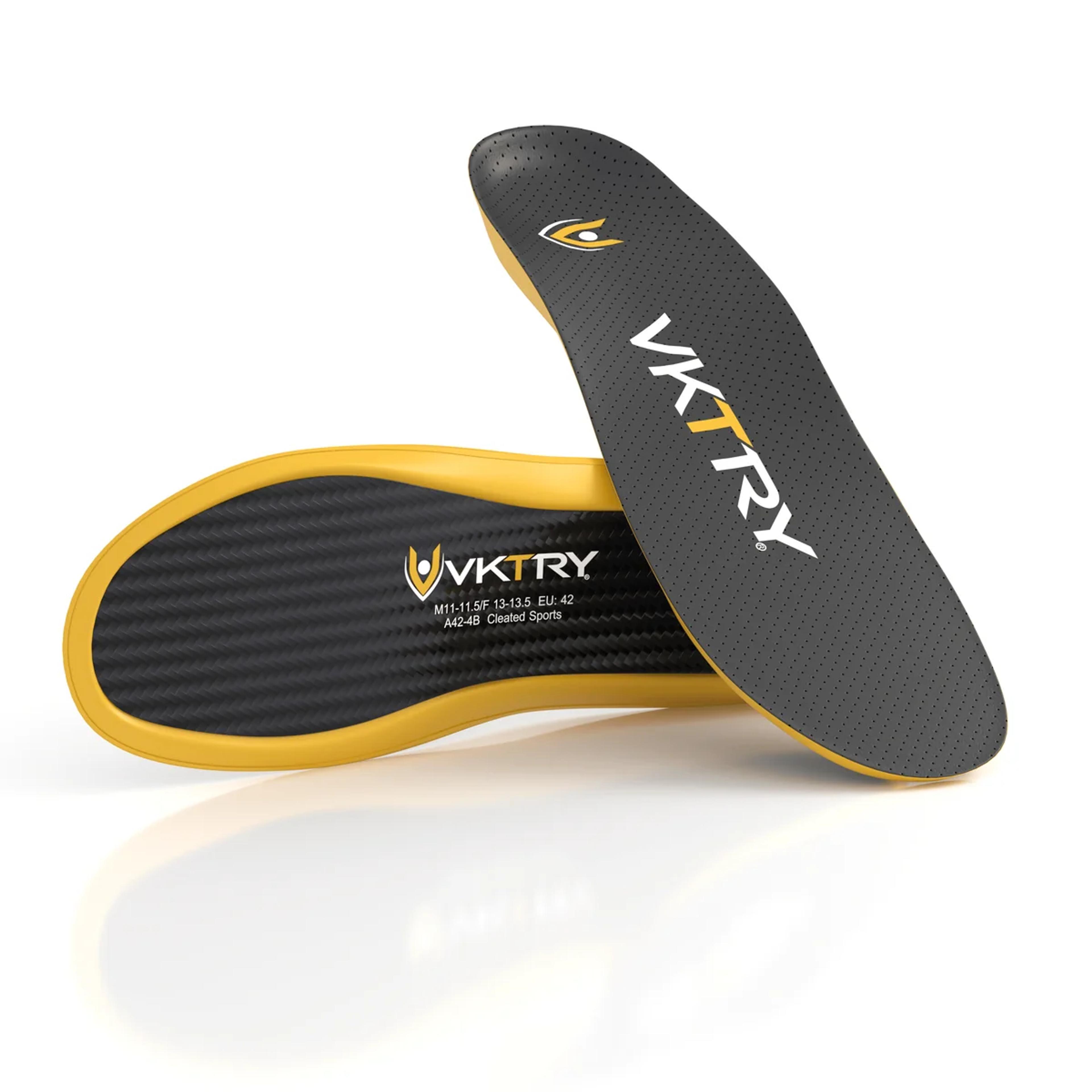 VKTRY Gold Carbon Fiber Performance Insoles