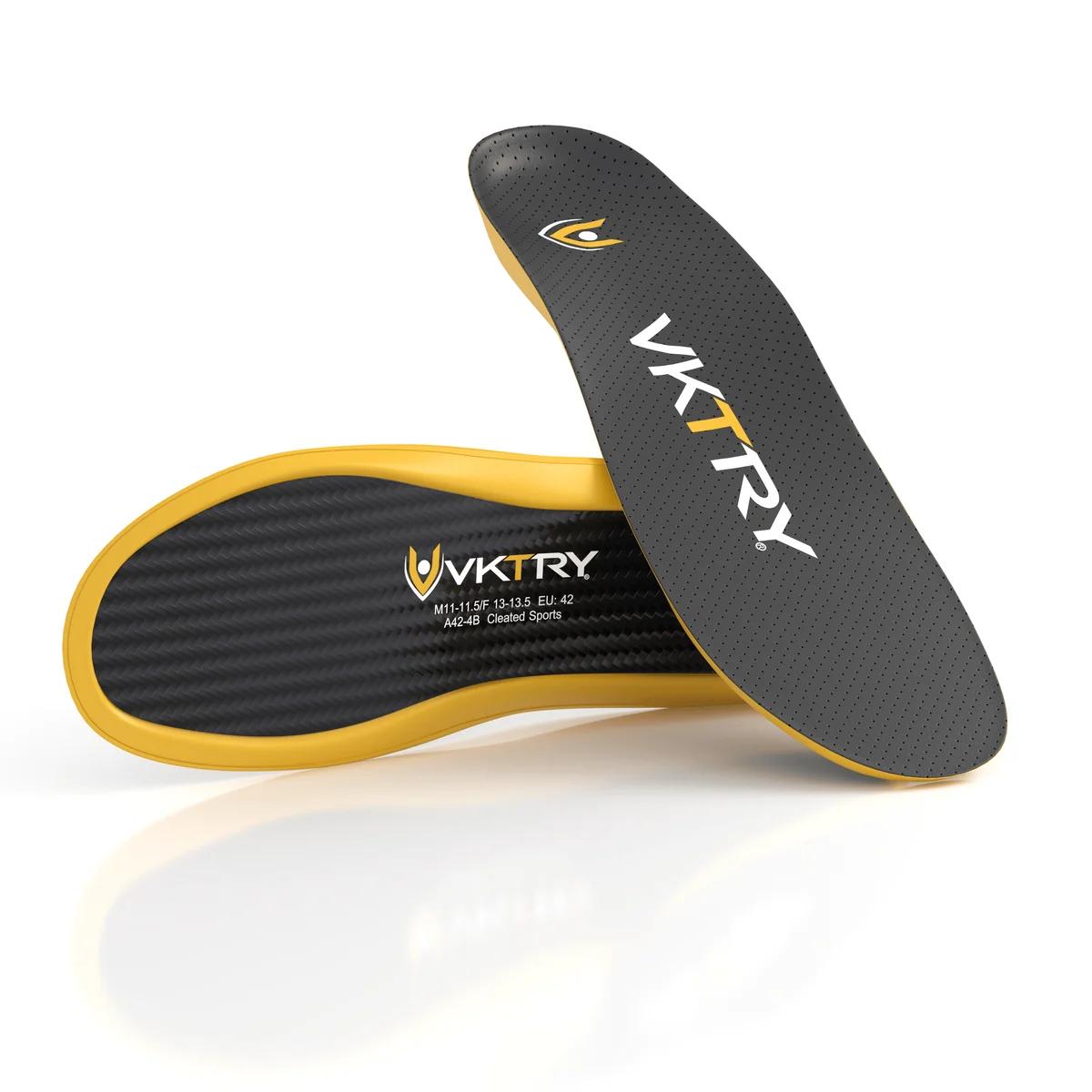 VKTRY Gold Carbon Fiber Performance Insoles