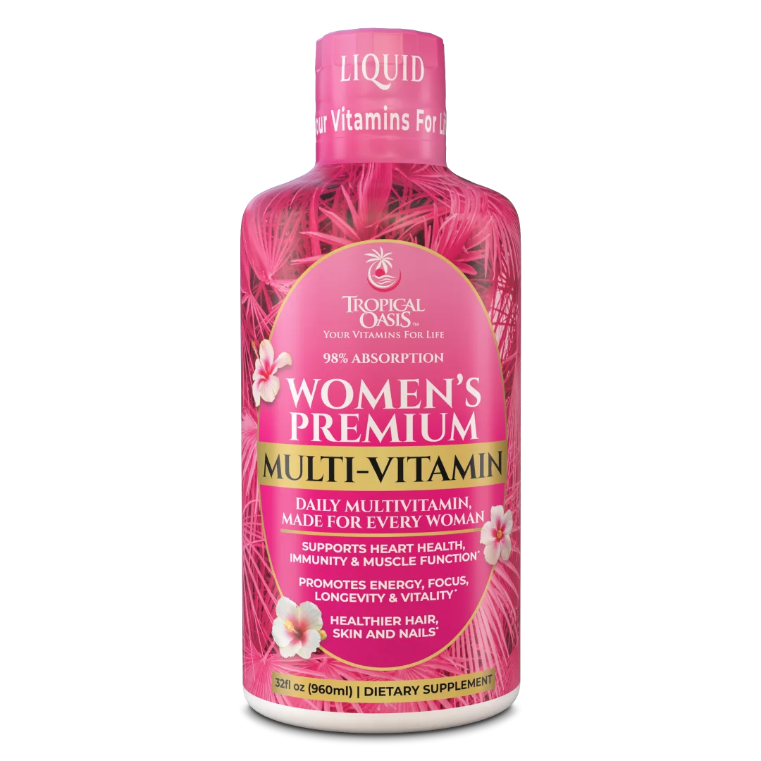 Shop Women's Premium Liquid Multivitamin, Superfood, & Herbal Blend 32 fl oz with HSA/FSA Funds