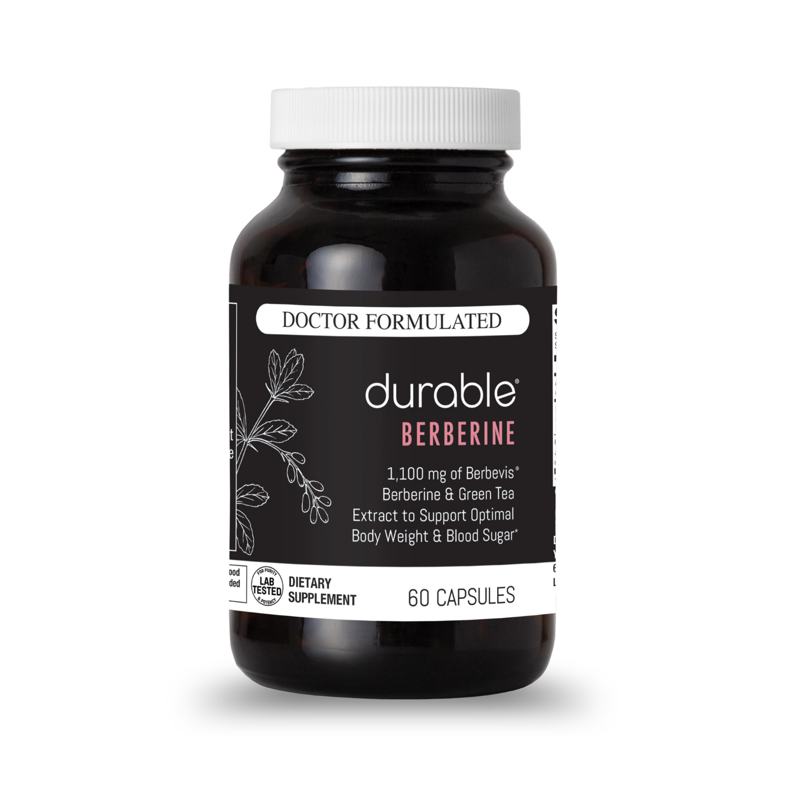 Durable BERBERINE® - 3 Bottles (90 day supply) - main image