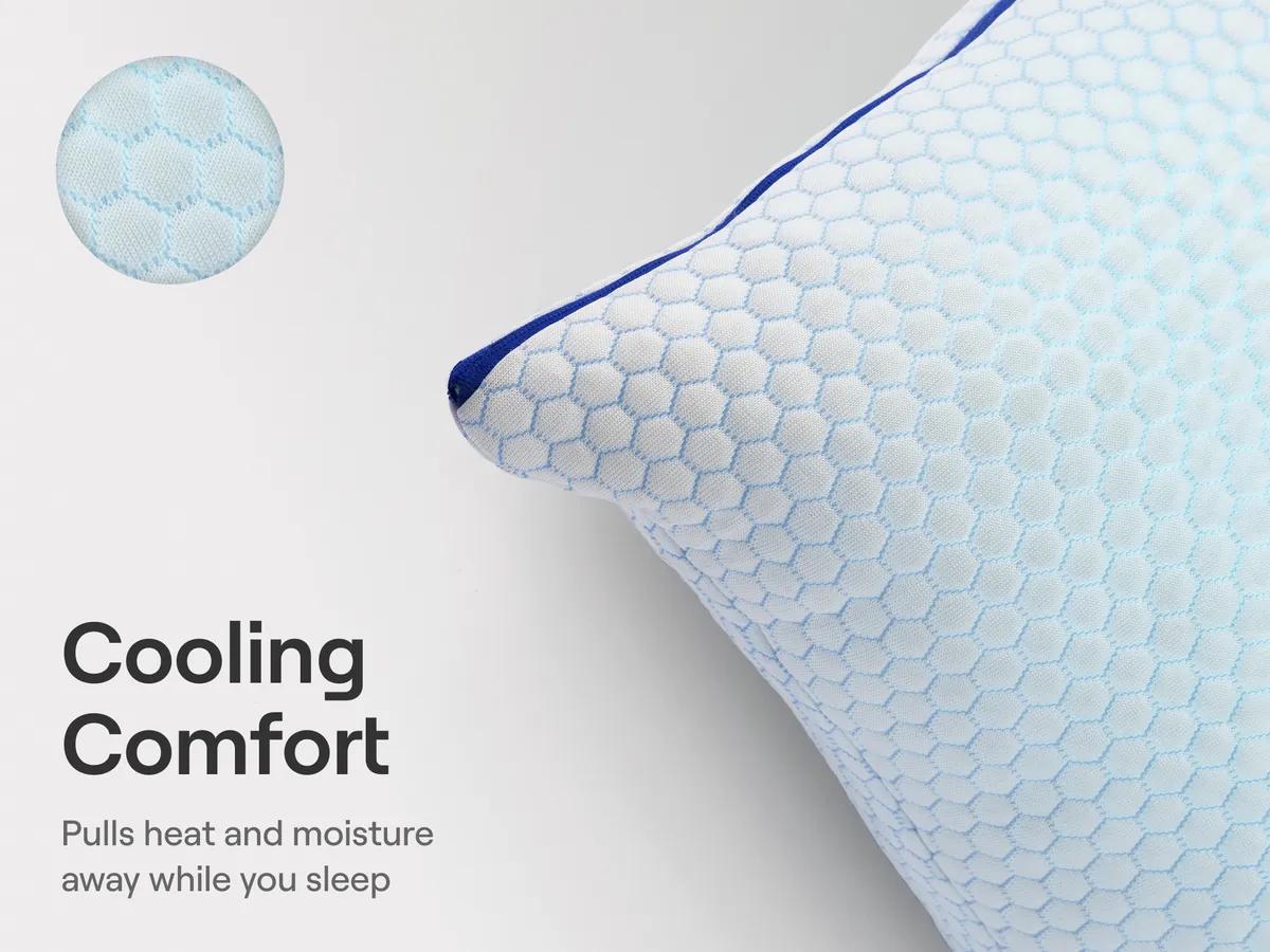 Tri-Comfort Cooling Pillow (2-Pack), view 4