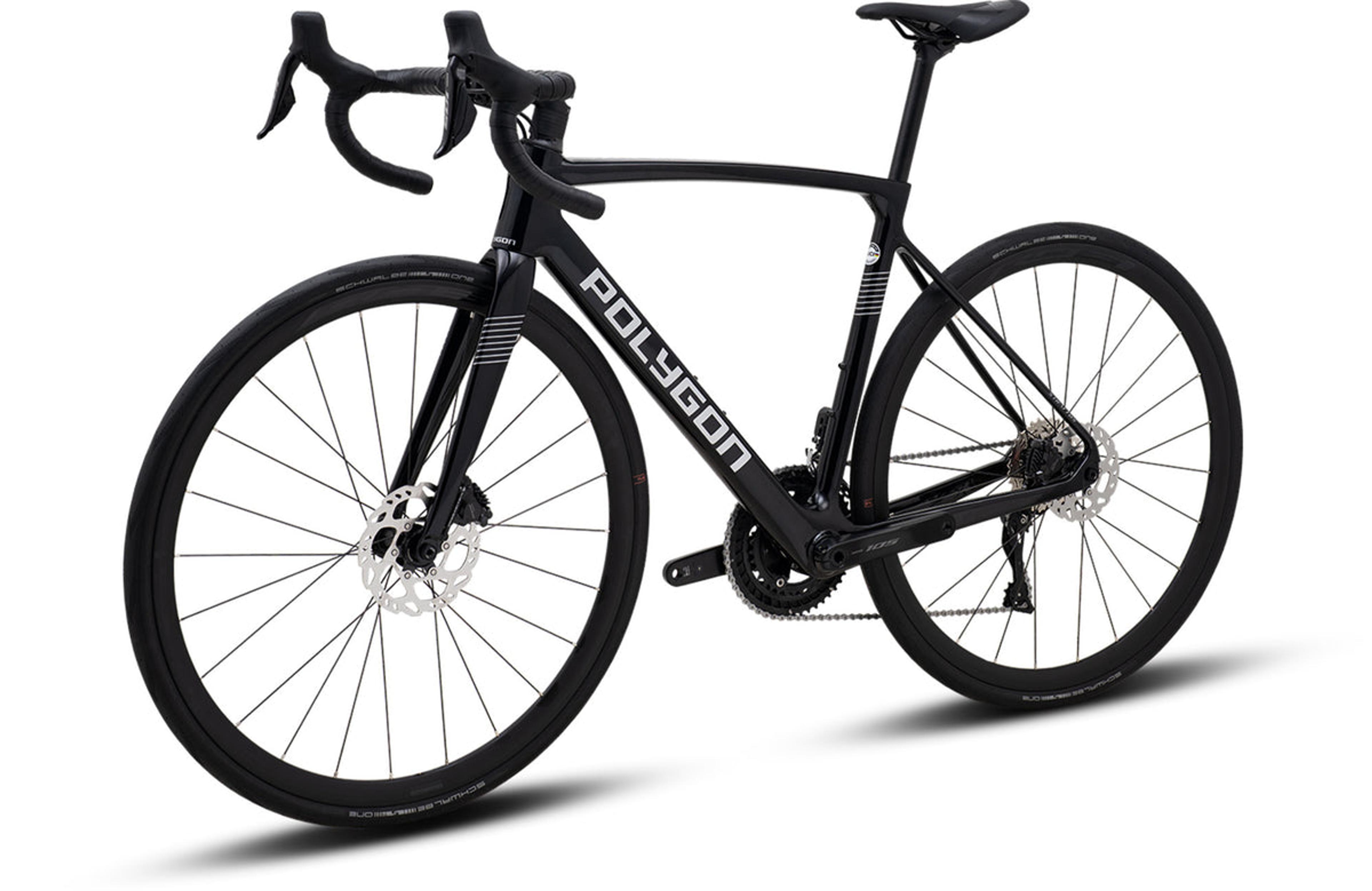 Polygon Strattos S7X - 105 Di2 Carbon Road Bike in Black