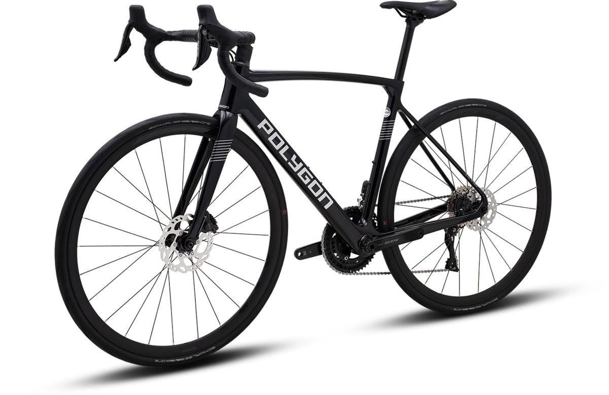 Polygon Strattos S7X - 105 Di2 Carbon Road Bike in Black
