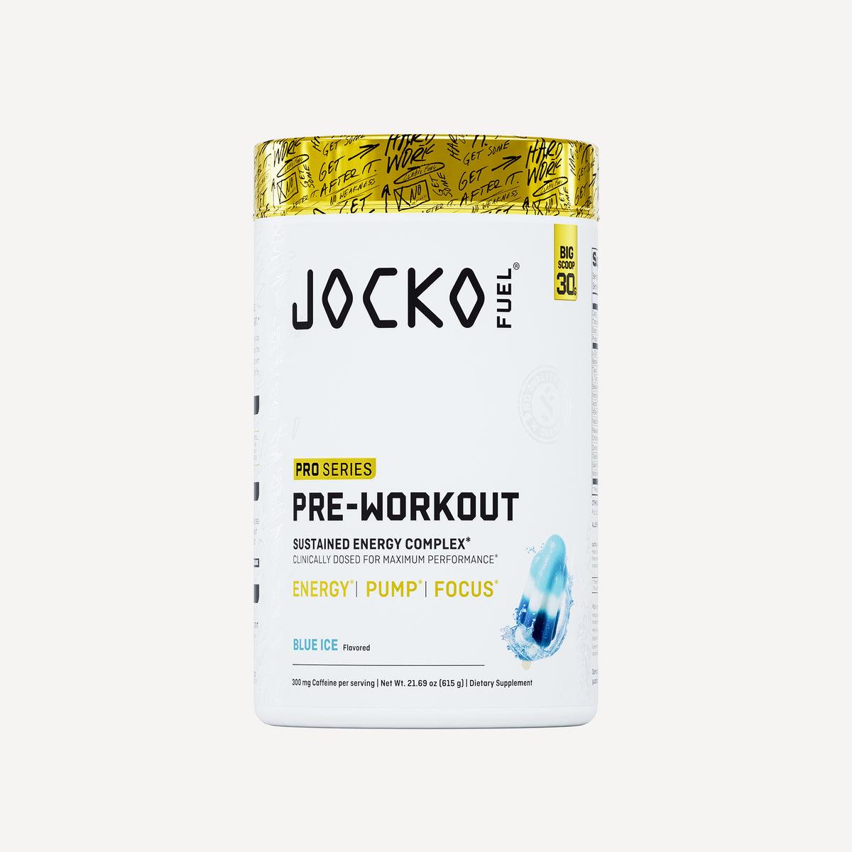 Product image for Jocko Fuel Pro Series Pre-Workout in Blue Ice