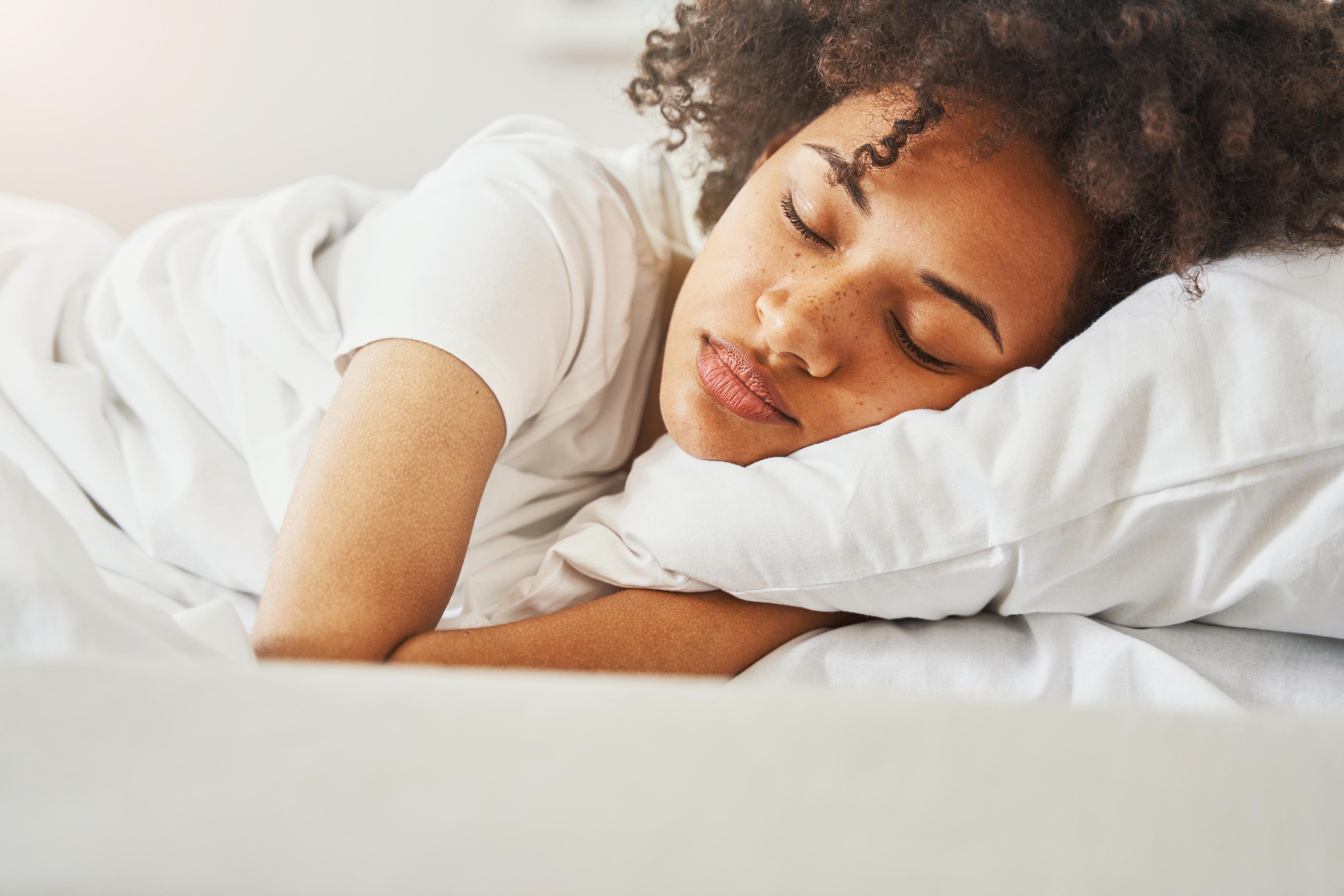 Woman sleeping