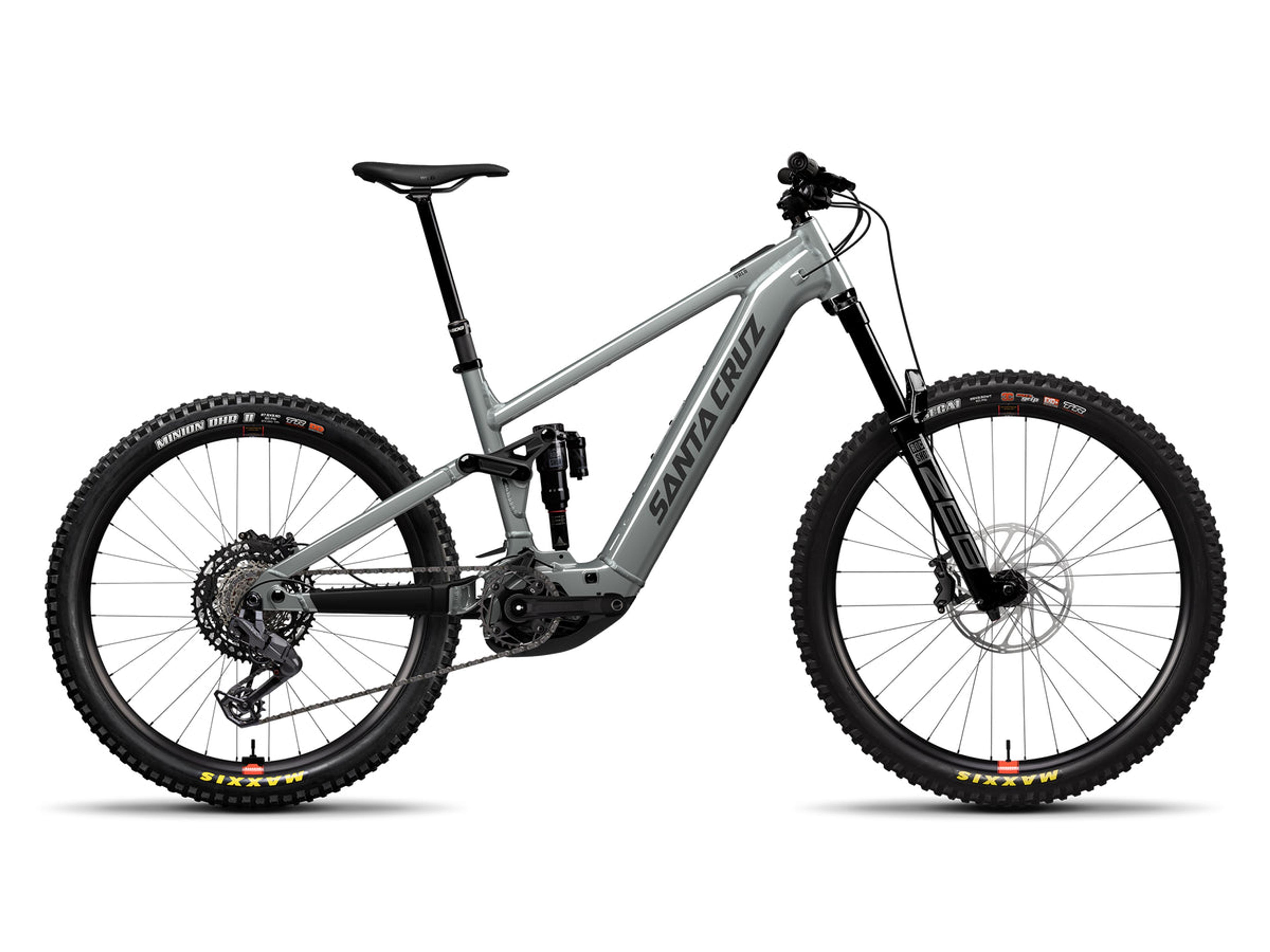 Santa Cruz Vala Alloy E-Bike - SRAM 70 Kit in Gloss Lunar Gray
