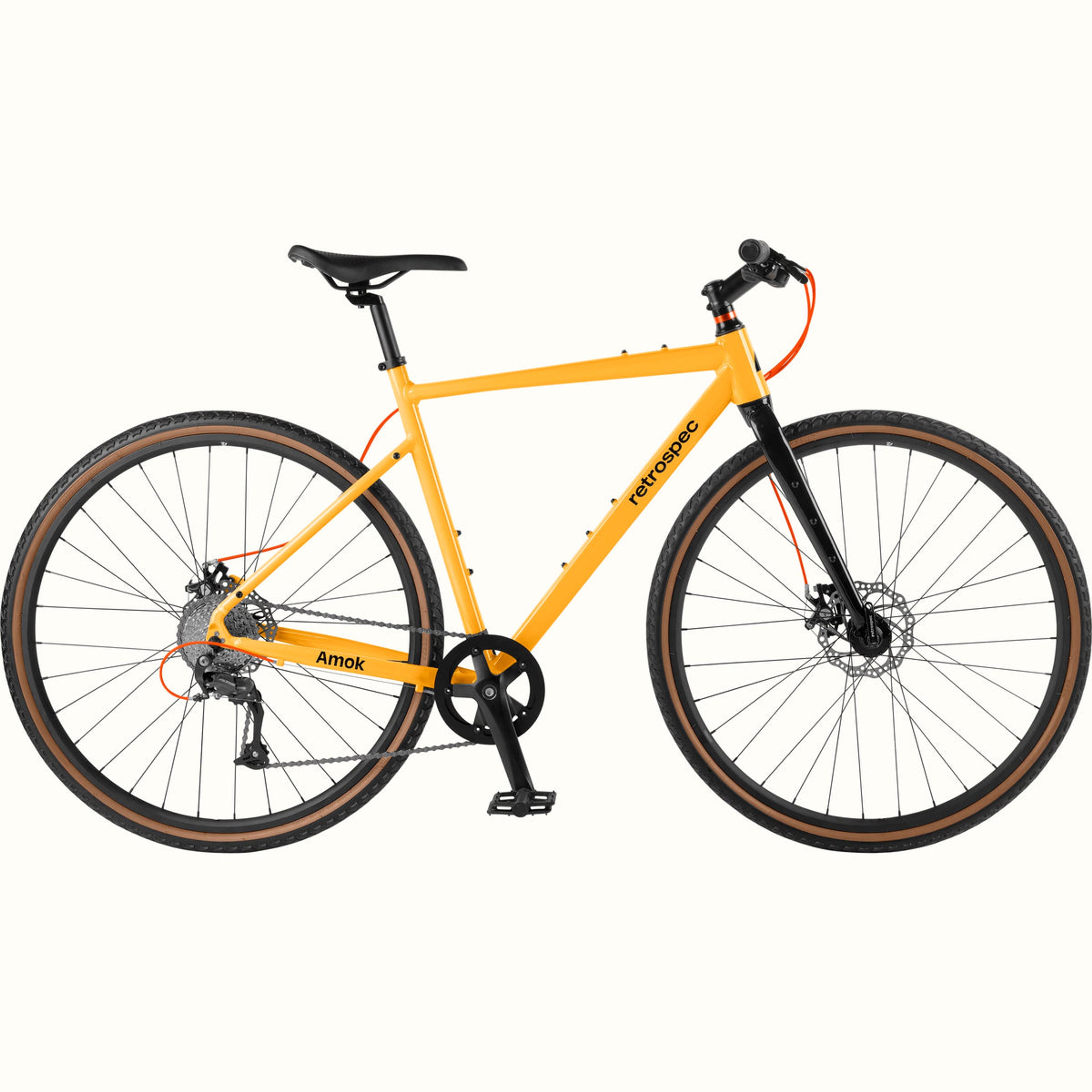 Product image for Amok Gravel Adventure Bike - 8 Speed in Saffron