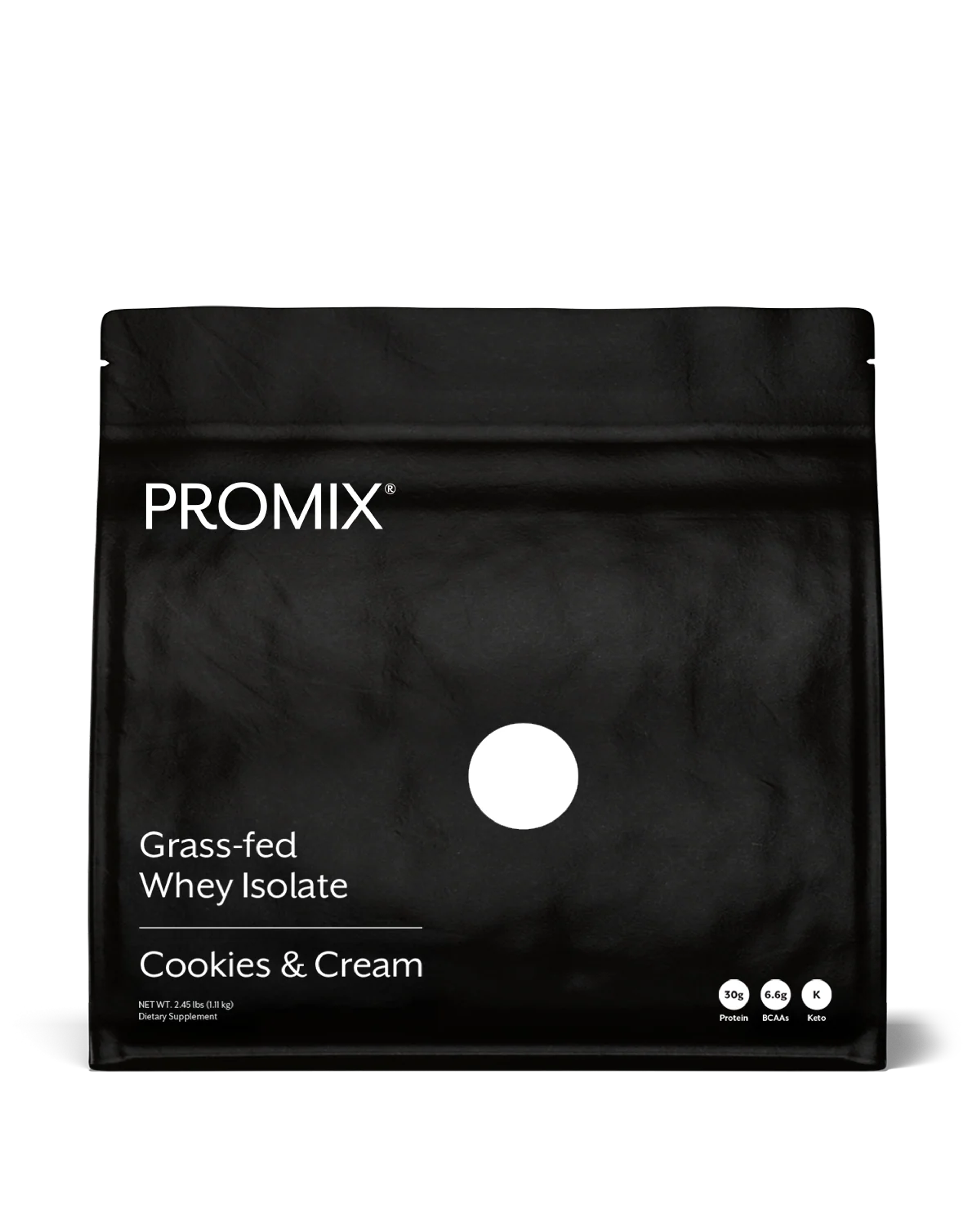 Cookies and Cream Whey Protein Isolate Powder - 1 Bag
