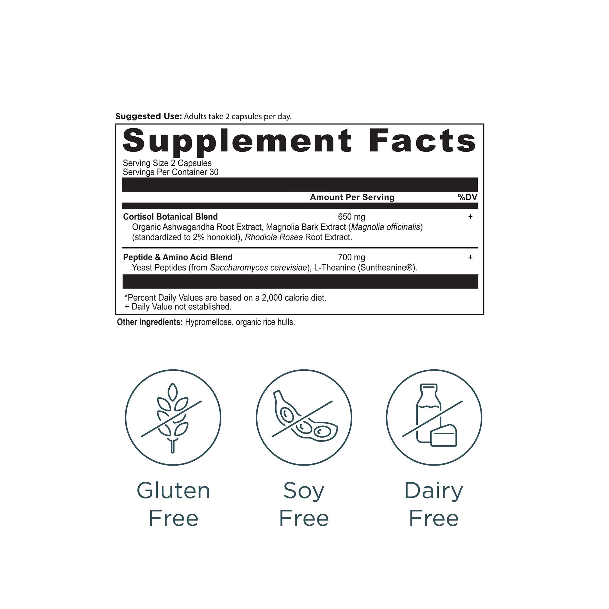Ancient Nutrition Active Peptides Cortisol image 2