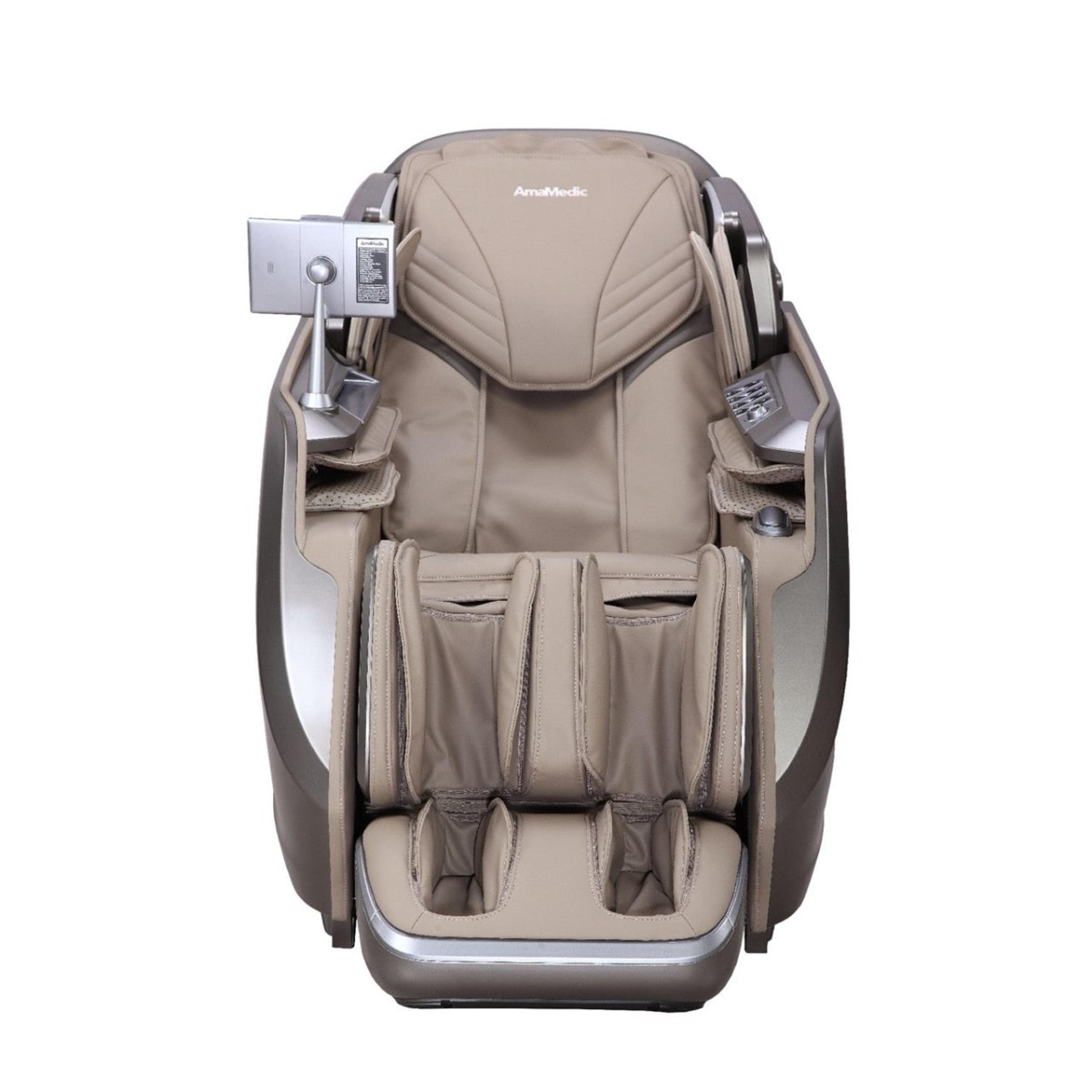 AmaMedic Ai Revive 4D Massage Chair in Brown