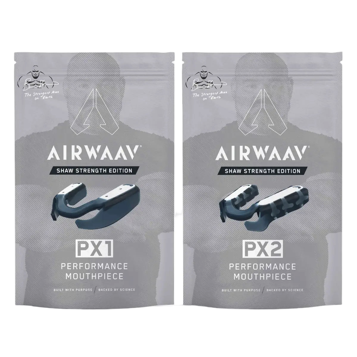 AIRWAAV Shaw Strength Edition mouthpiece bundle package