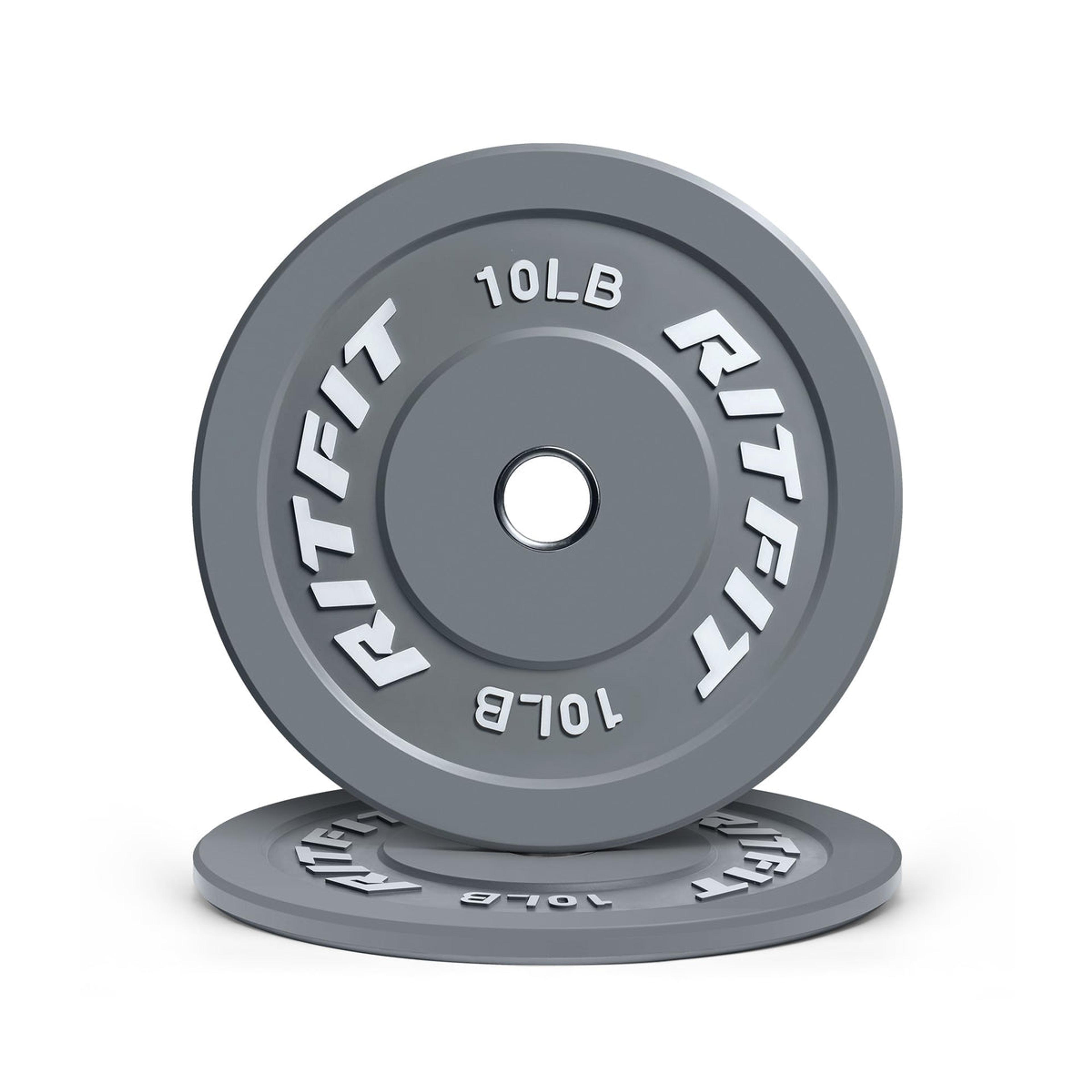RITFIT Color Bumper Plates Olympic 2-Inch Rubber
