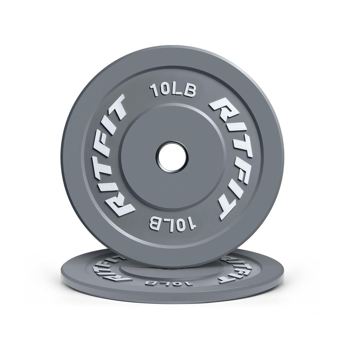 RITFIT Color Bumper Plates Olympic 2-Inch Rubber