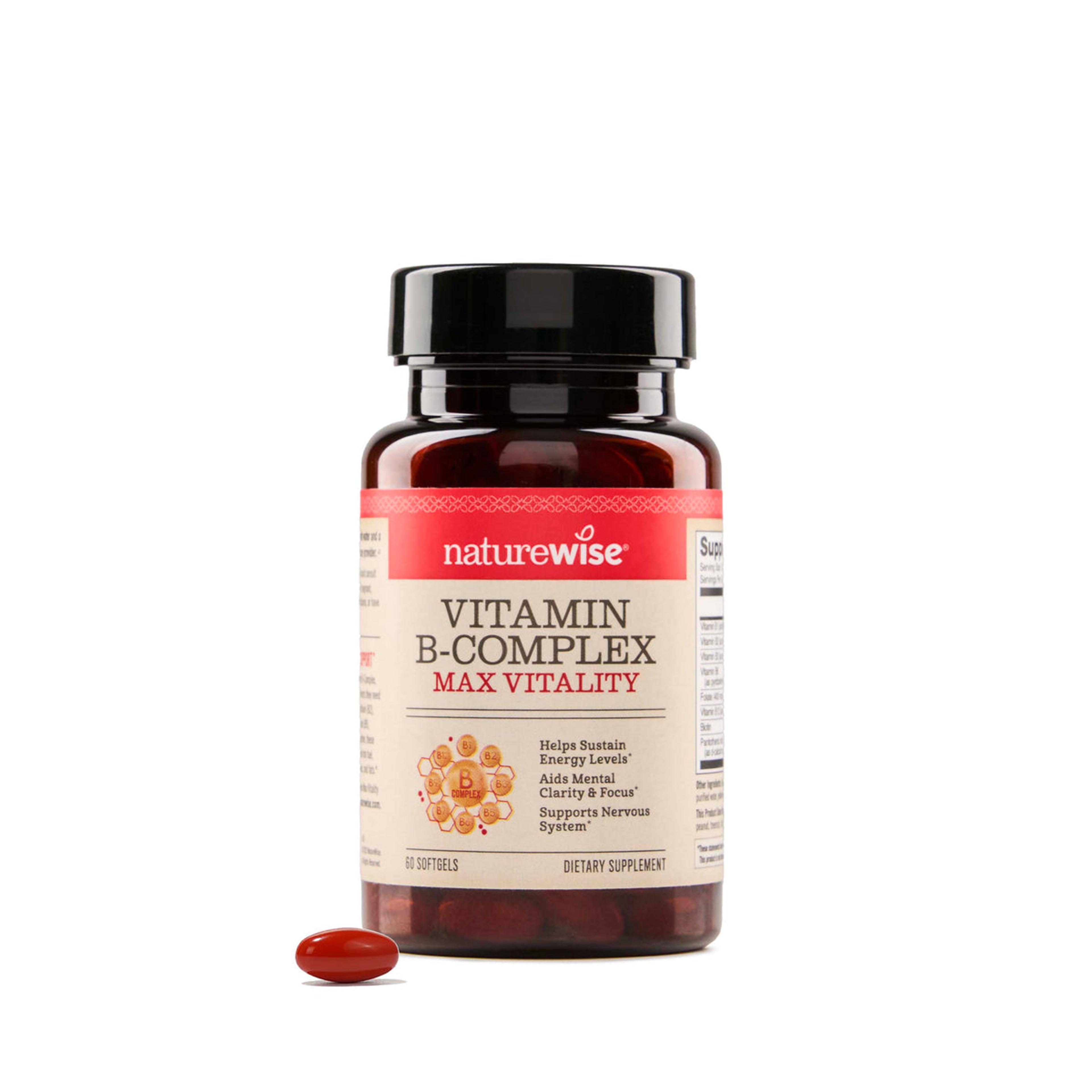 NatureWise Vitamin B-Complex Max Vitality
