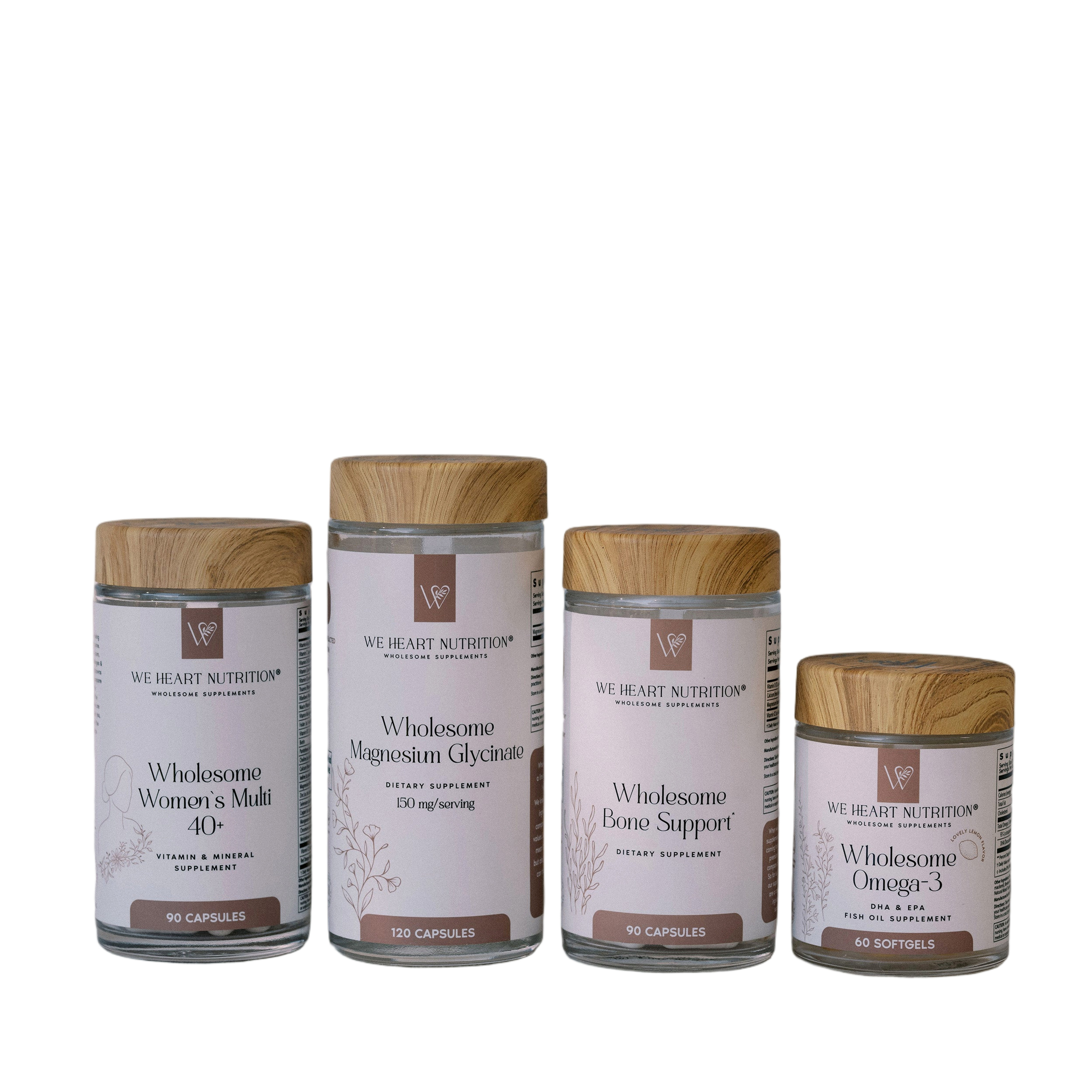 Menopause Complete Bundle product packaging with supplement bottles