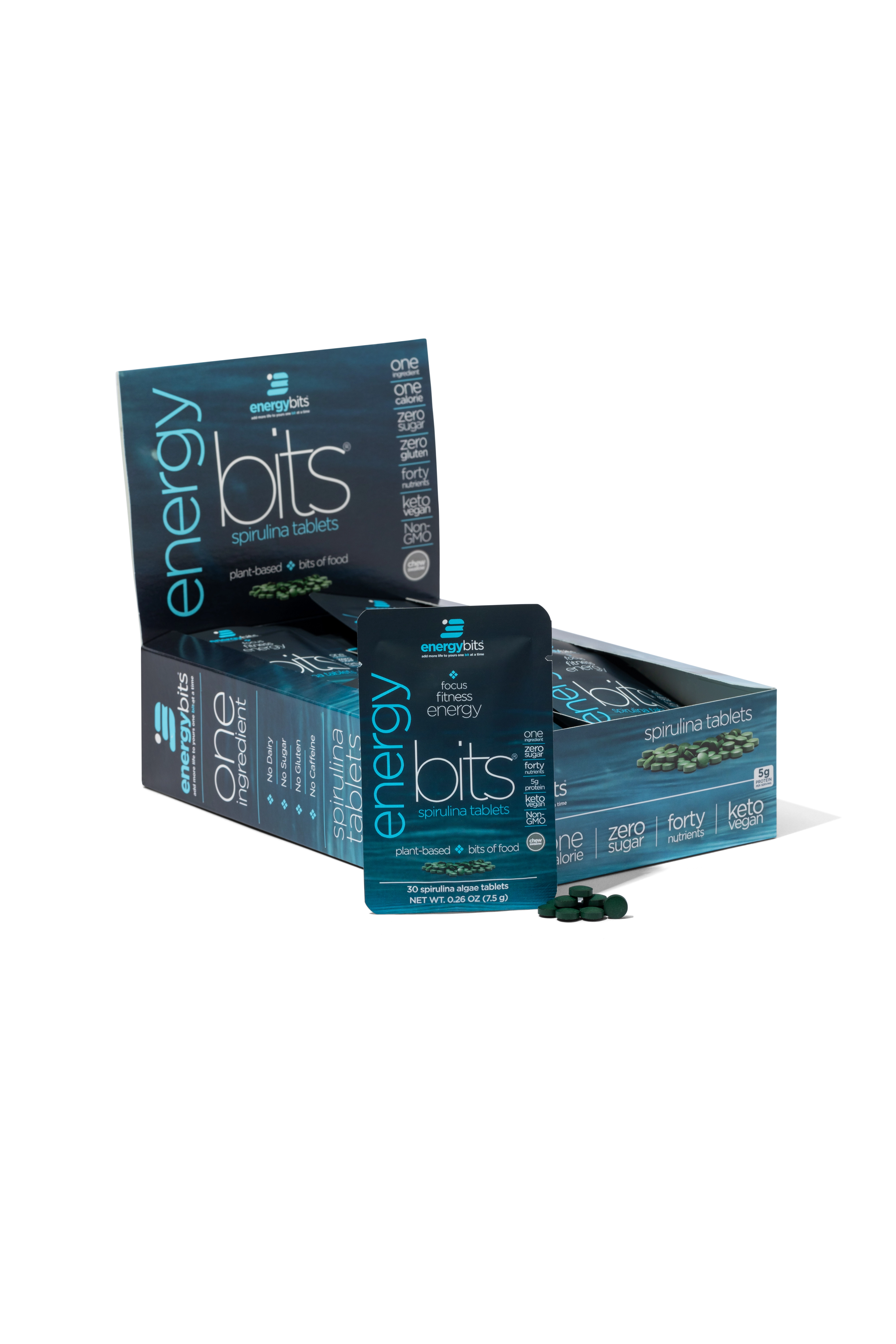 ENERGYbits® Spirulina | Large Box