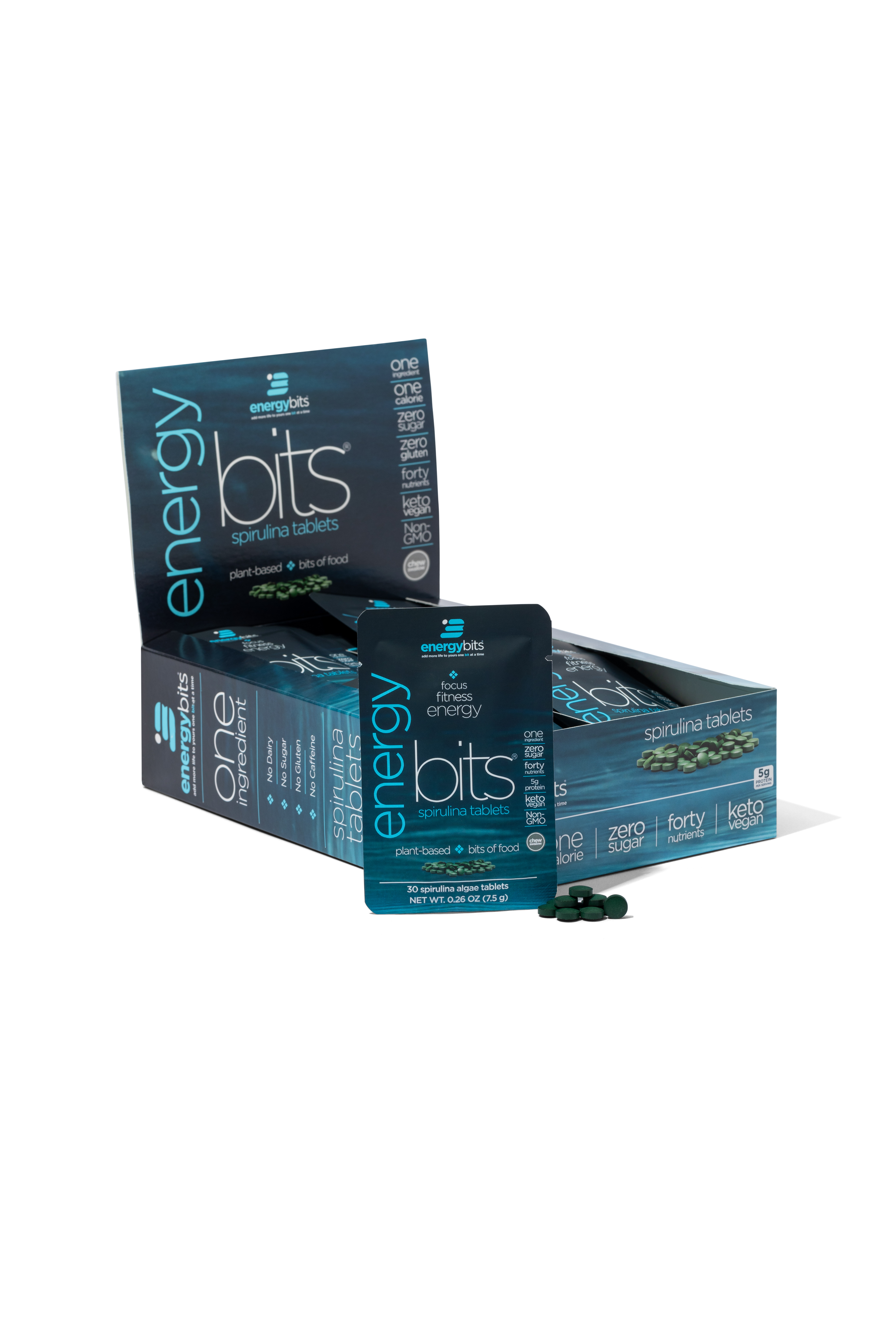 ENERGYbits® Spirulina | Large Box