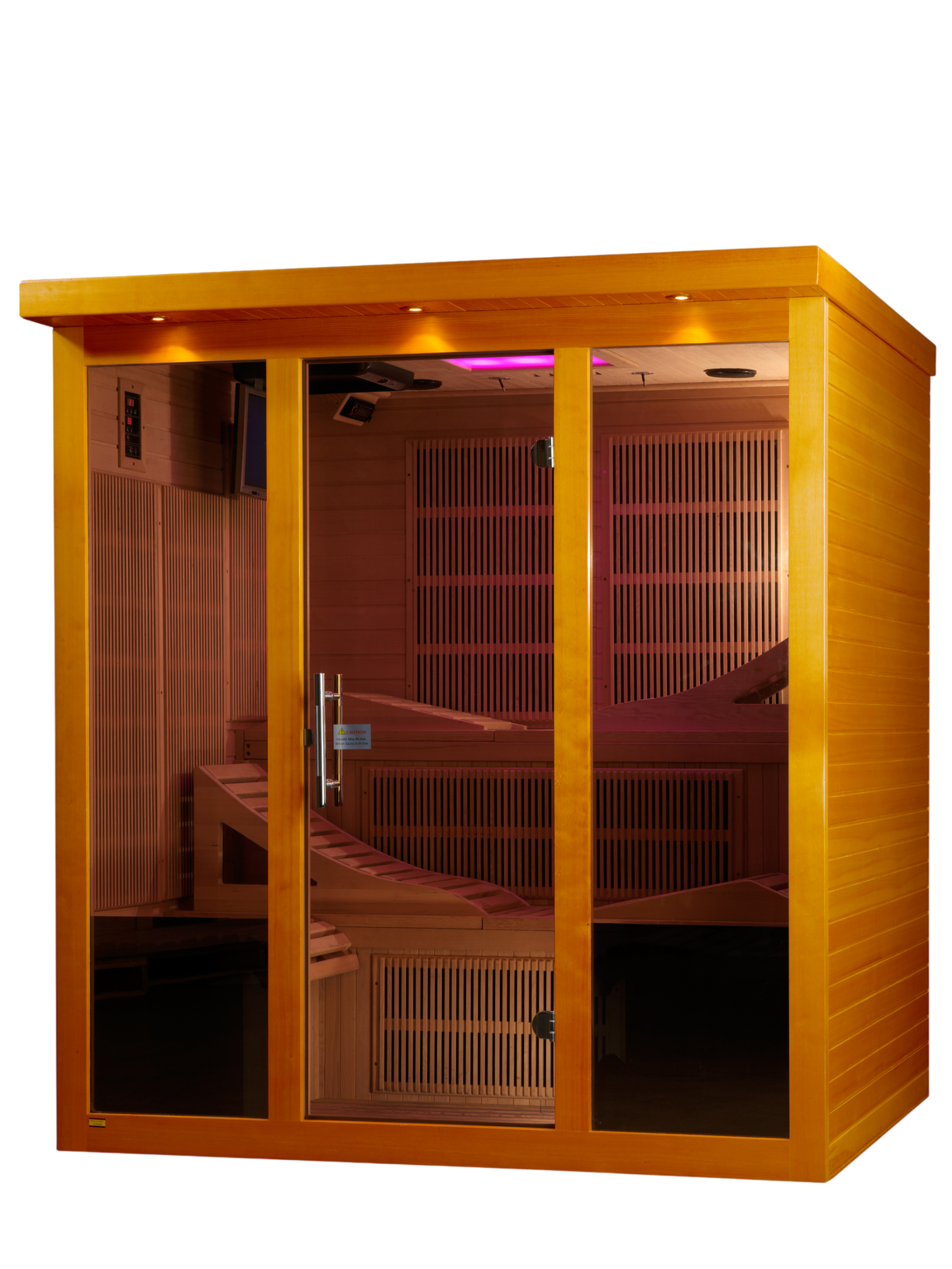 Dynamic Monaco Elite 6-person Ultra Low EMF FAR Infrared Sauna