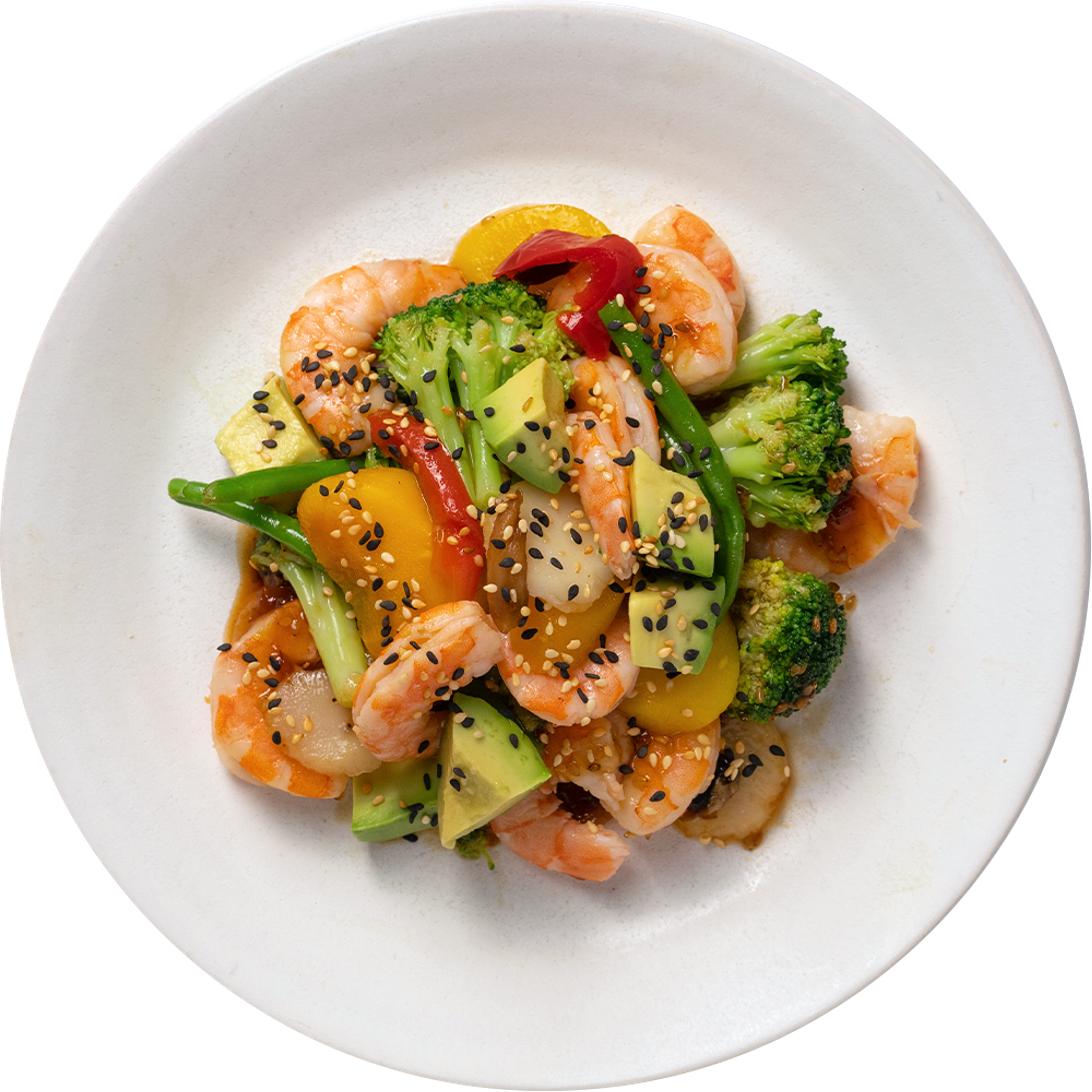 Kung Pao Shrimp Stir Fry