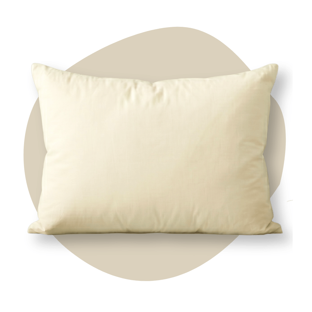 The Organic Snooze Pillow | Dual Sided Firm or Plush | 100% Organic