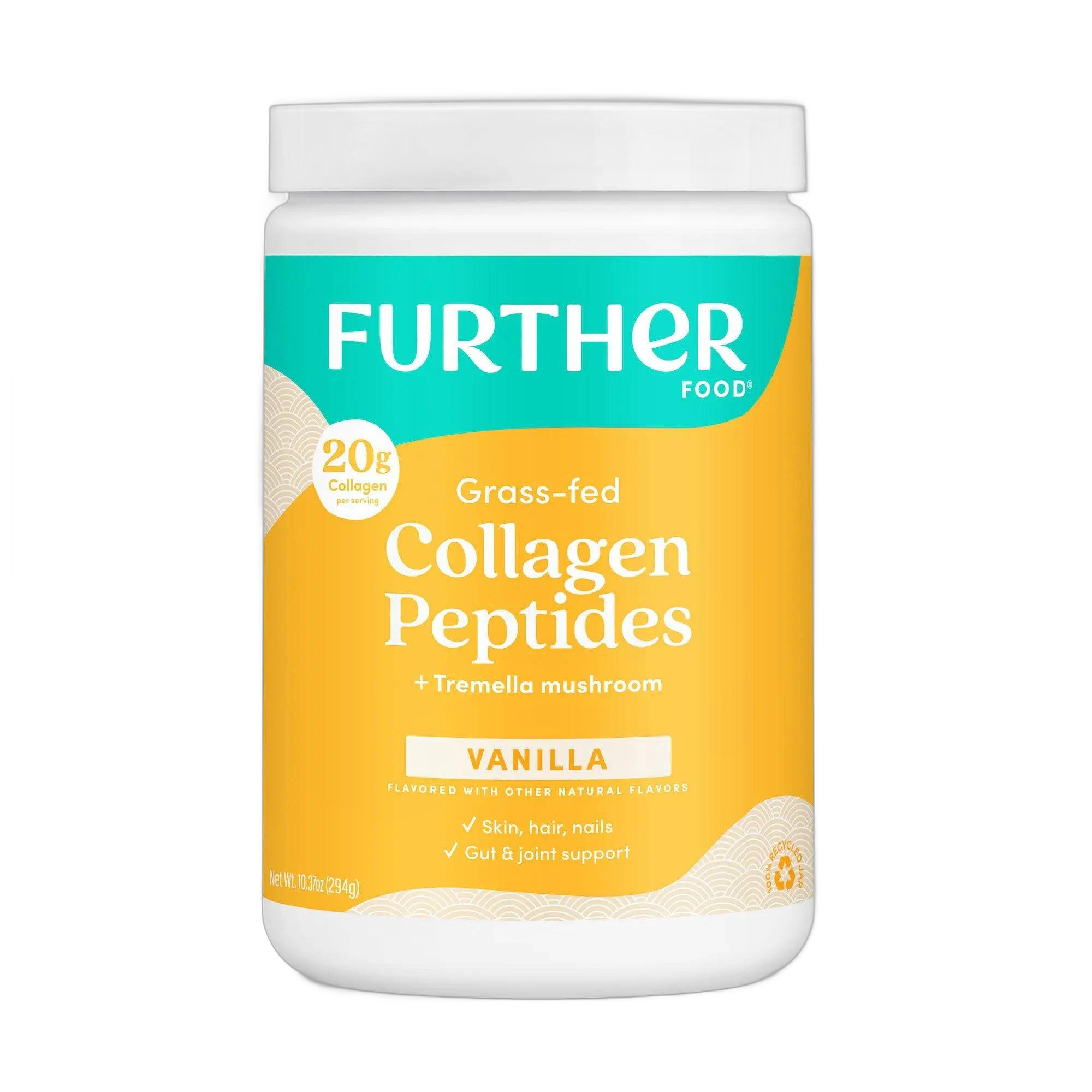 Vanilla Collagen Peptides Powder - 22 Ounce (30 SERVINGS)