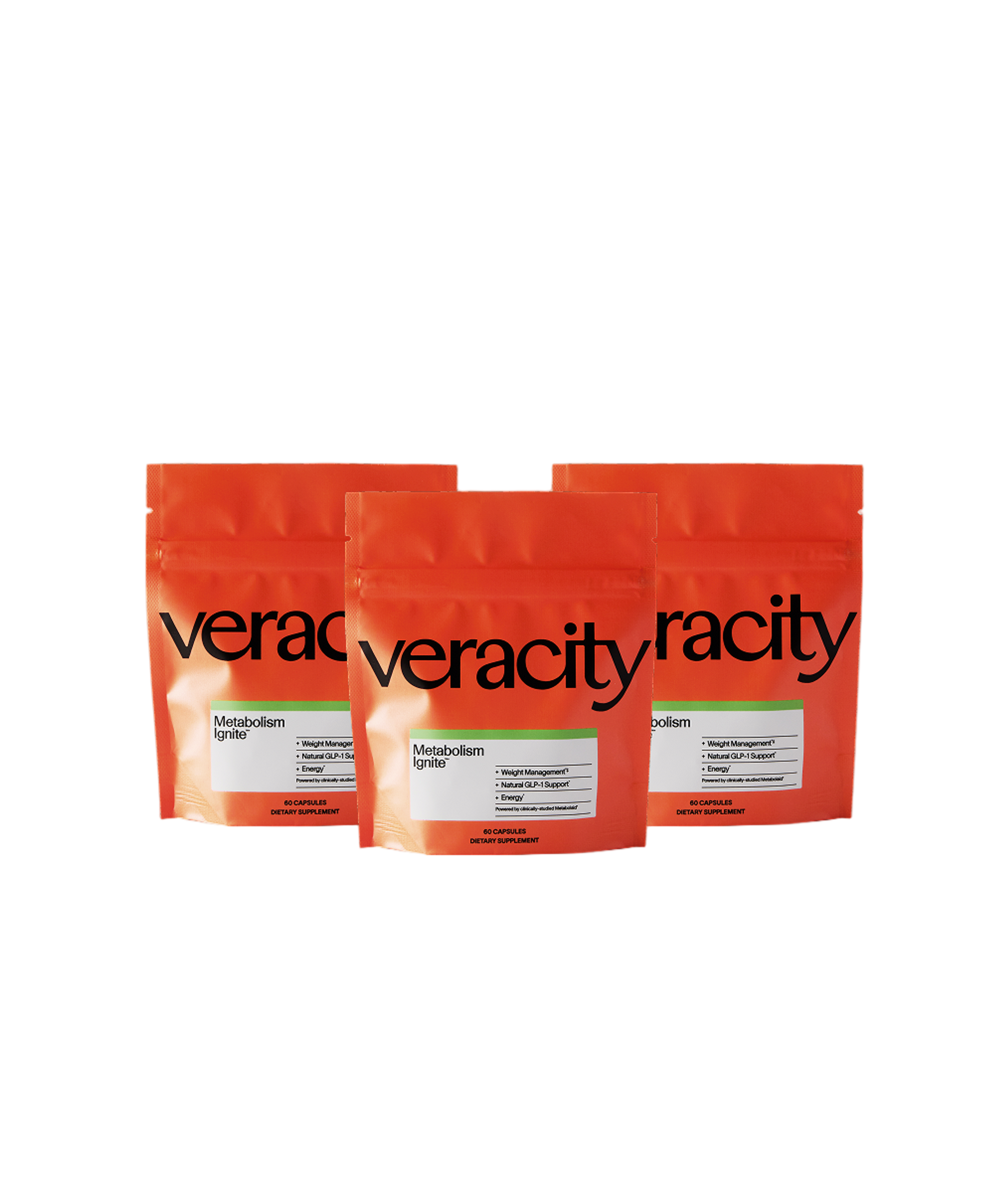 Metabolism Ignite 3 month supply pouch package