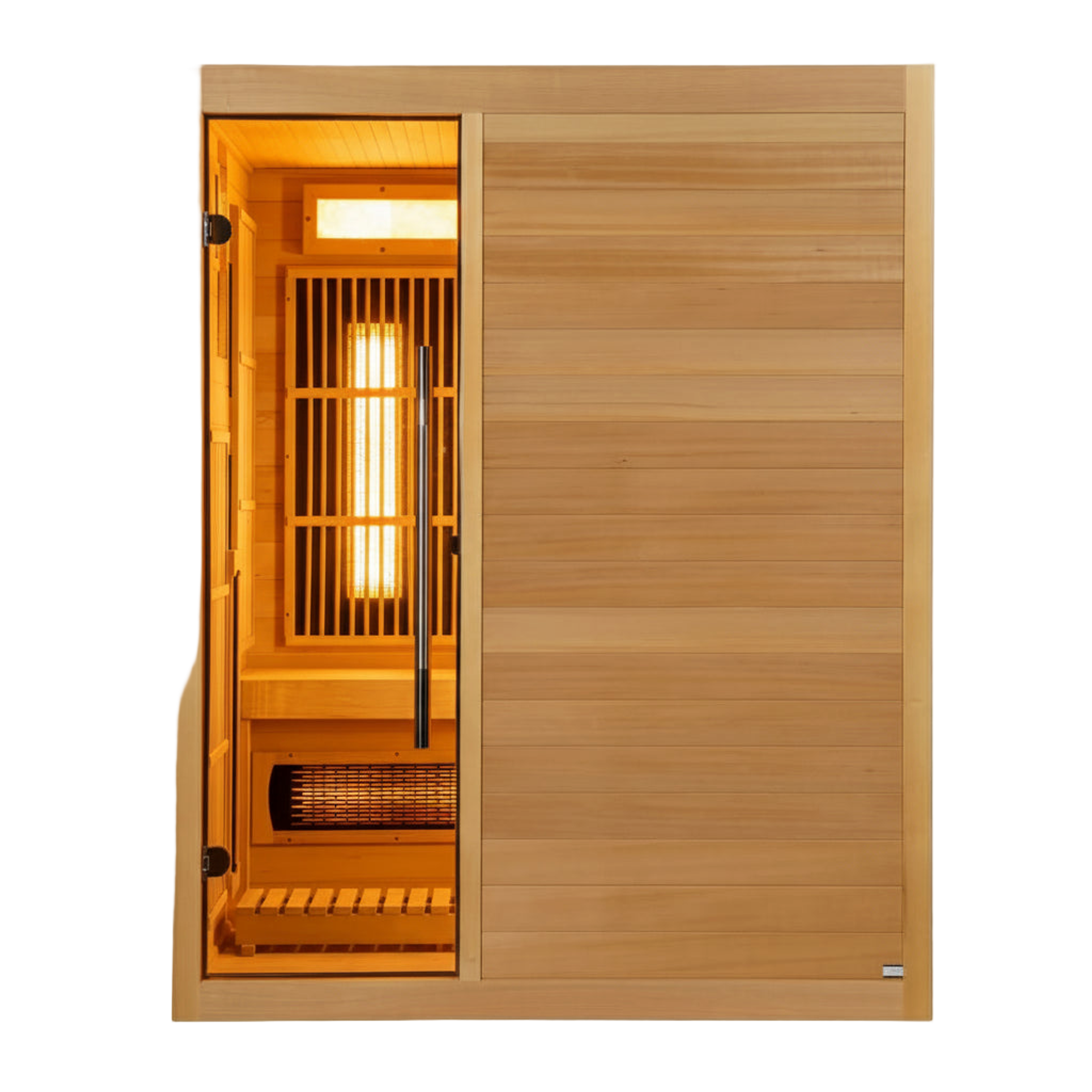 Golden Designs Soria 3-person hybrid indoor sauna exterior