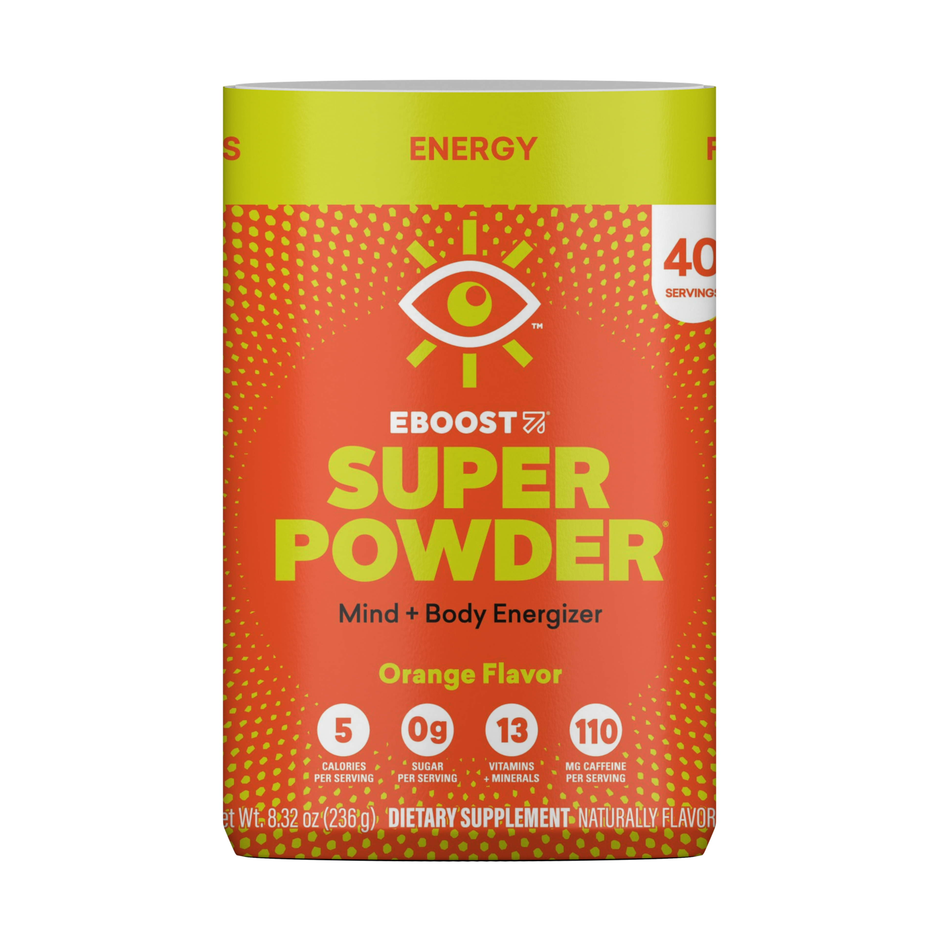 EBOOST SUPER POWDER Mind and Body Energizer Formula