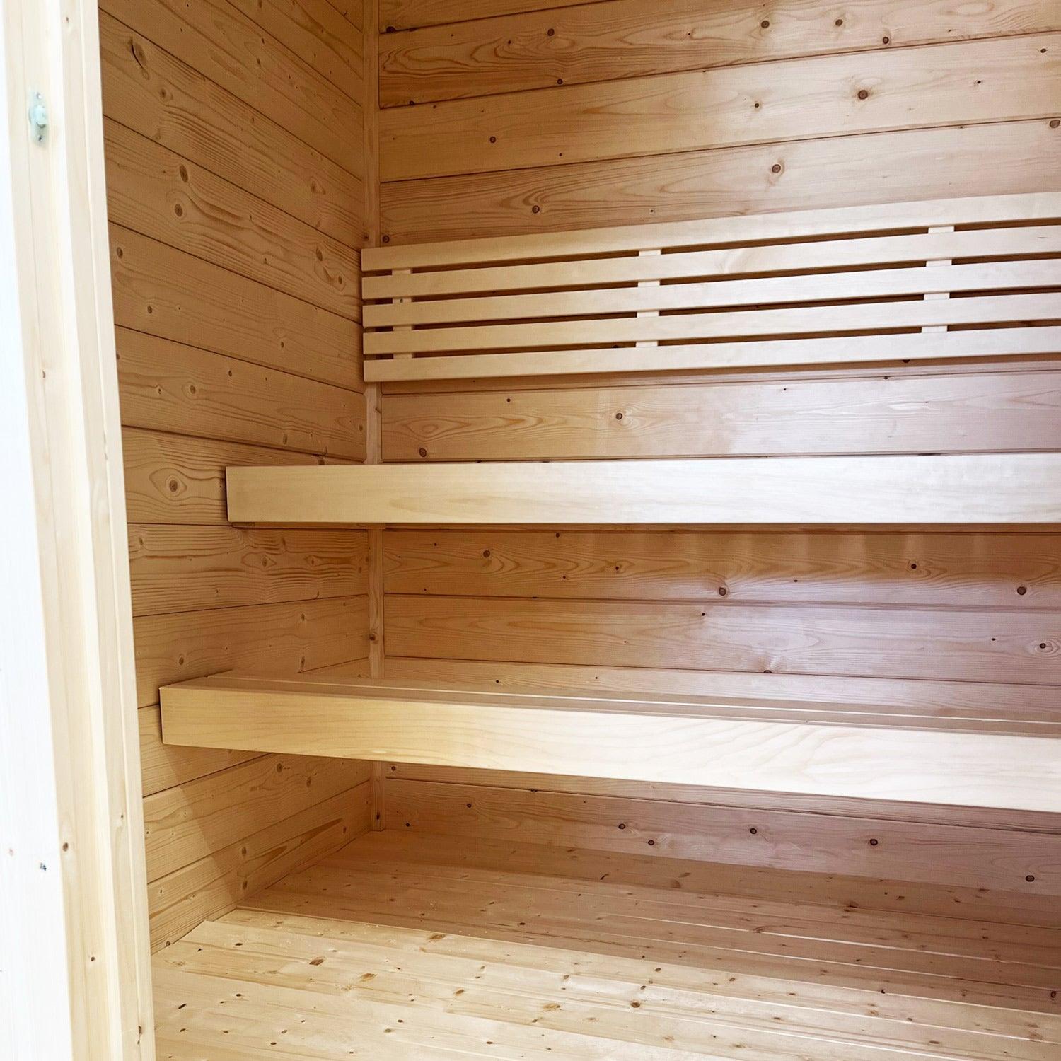 SaunaLife Garden G2 Outdoor Home Sauna Kit | 4 Person Sauna image 5