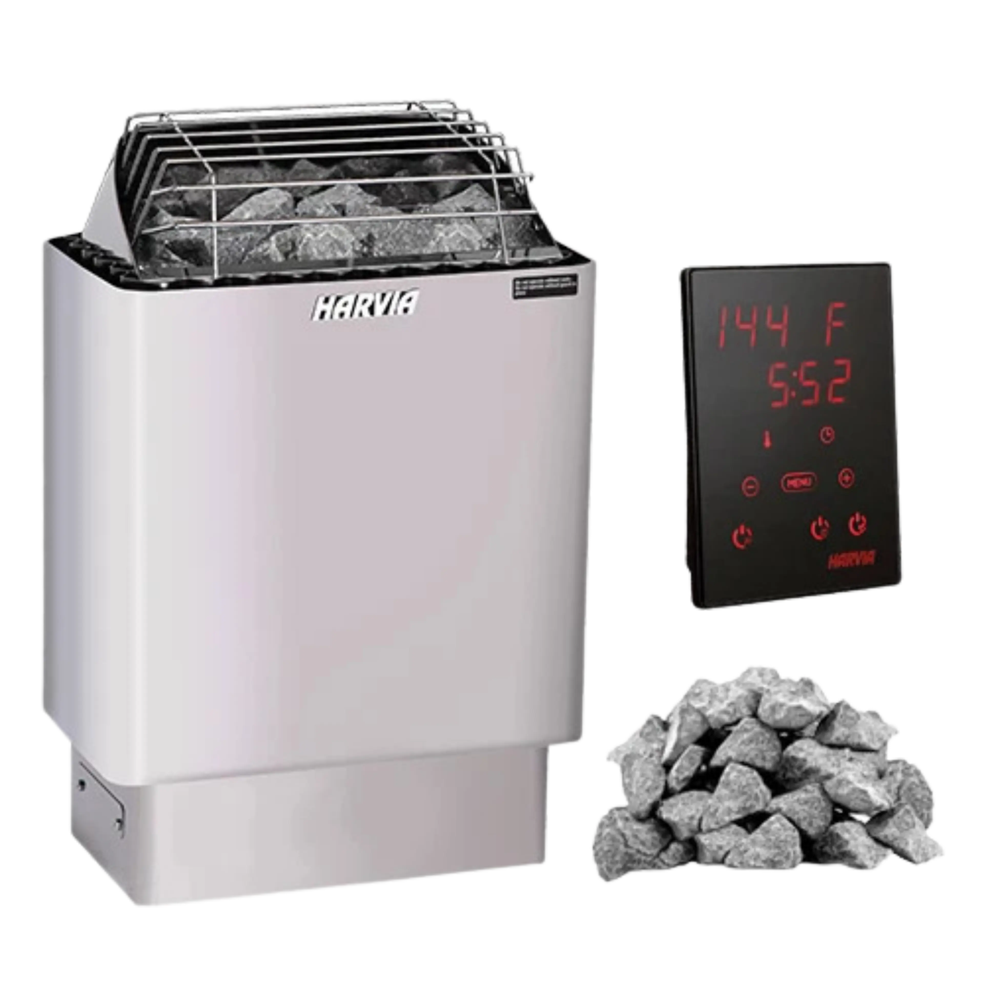 Harvia KIP80W 8kW 240V/208V Electric Sauna Heater Package