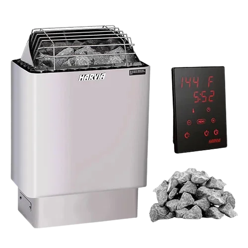 Product image for Harvia KIP80W 8kW 240V/208V Electric Sauna Heater Package