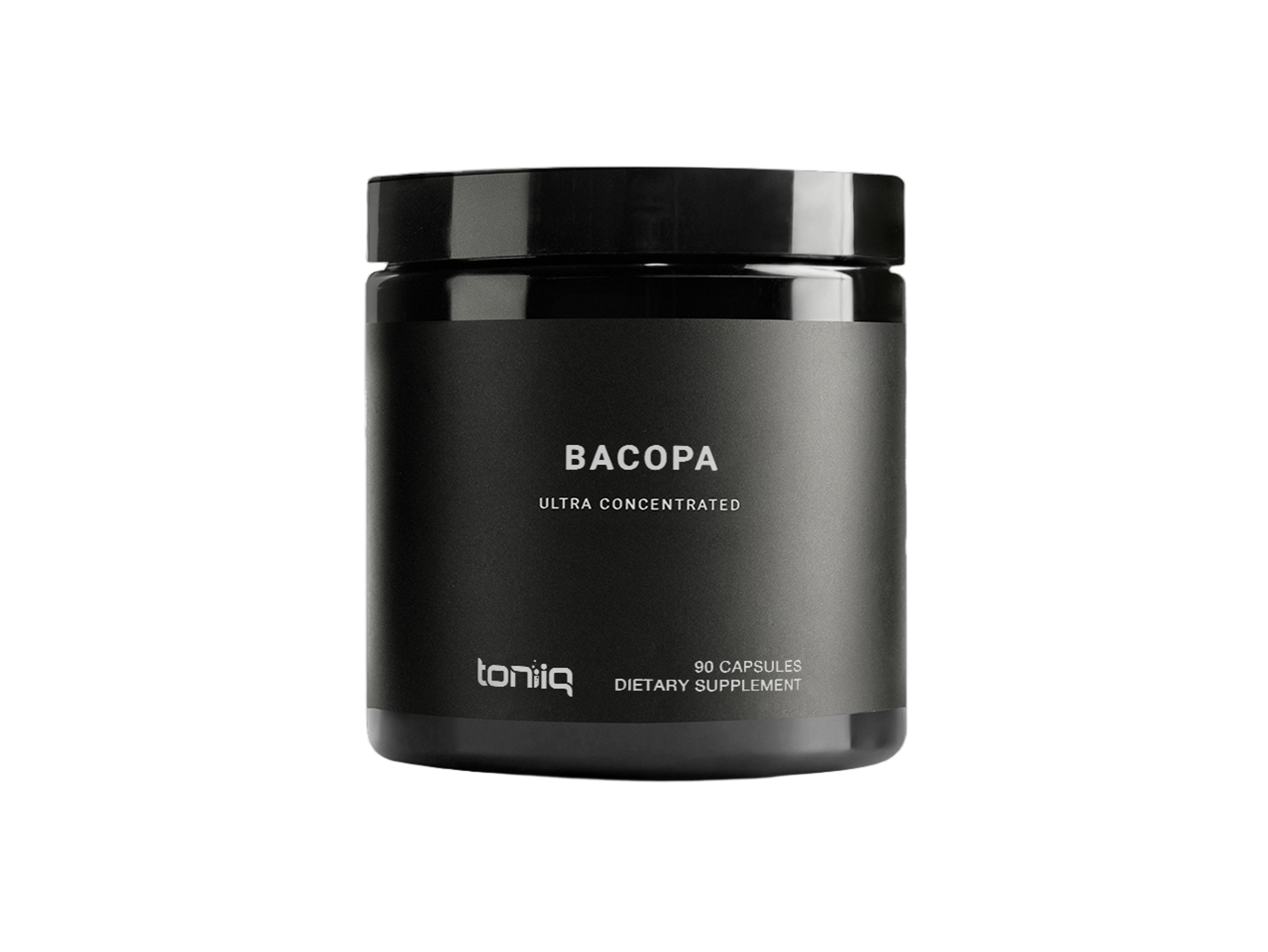 Bottle of Toniiq Bacopa 75% 8oz front label
