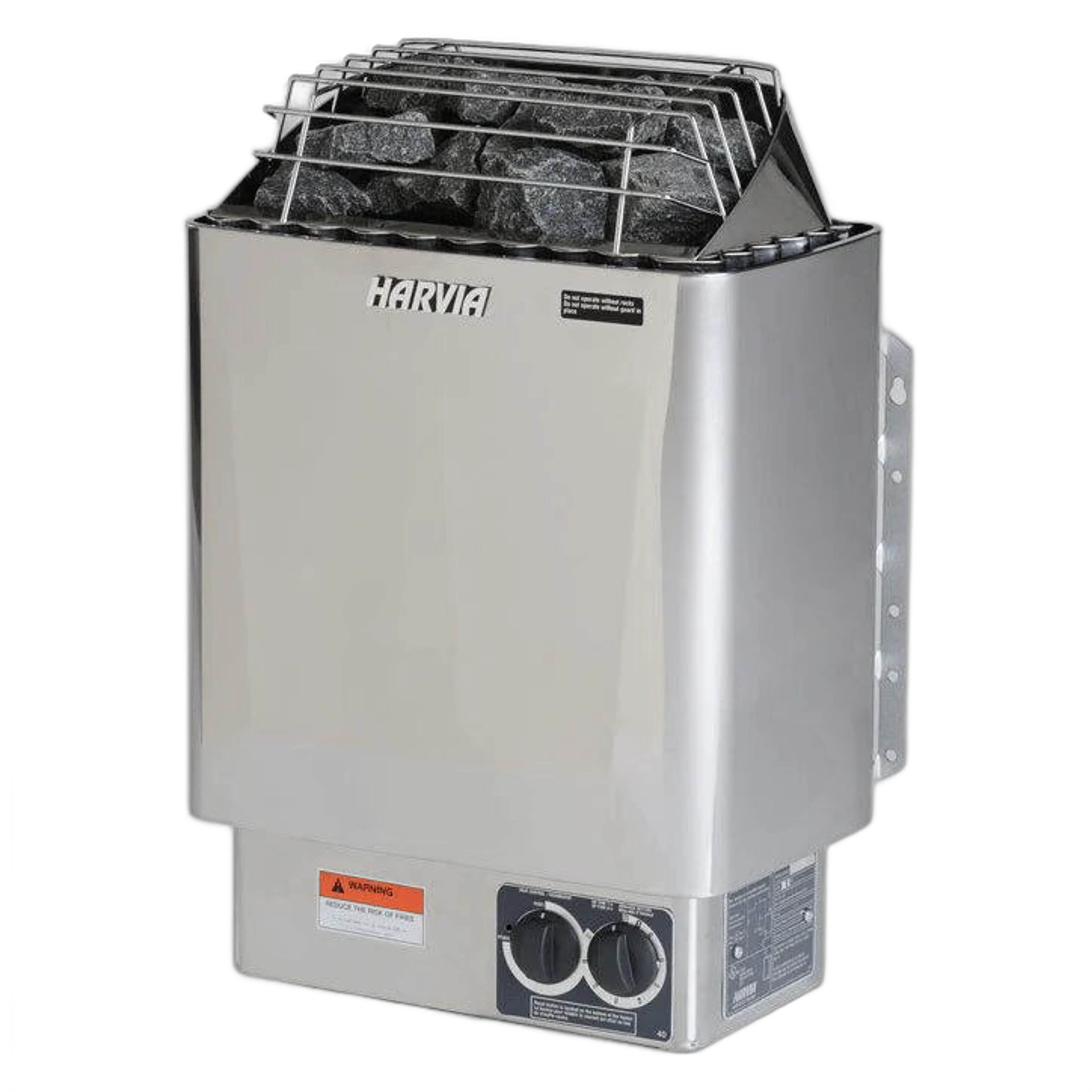 Harvia KIP 8kW Electric Sauna Heater w/ Built-in Controls & Stones