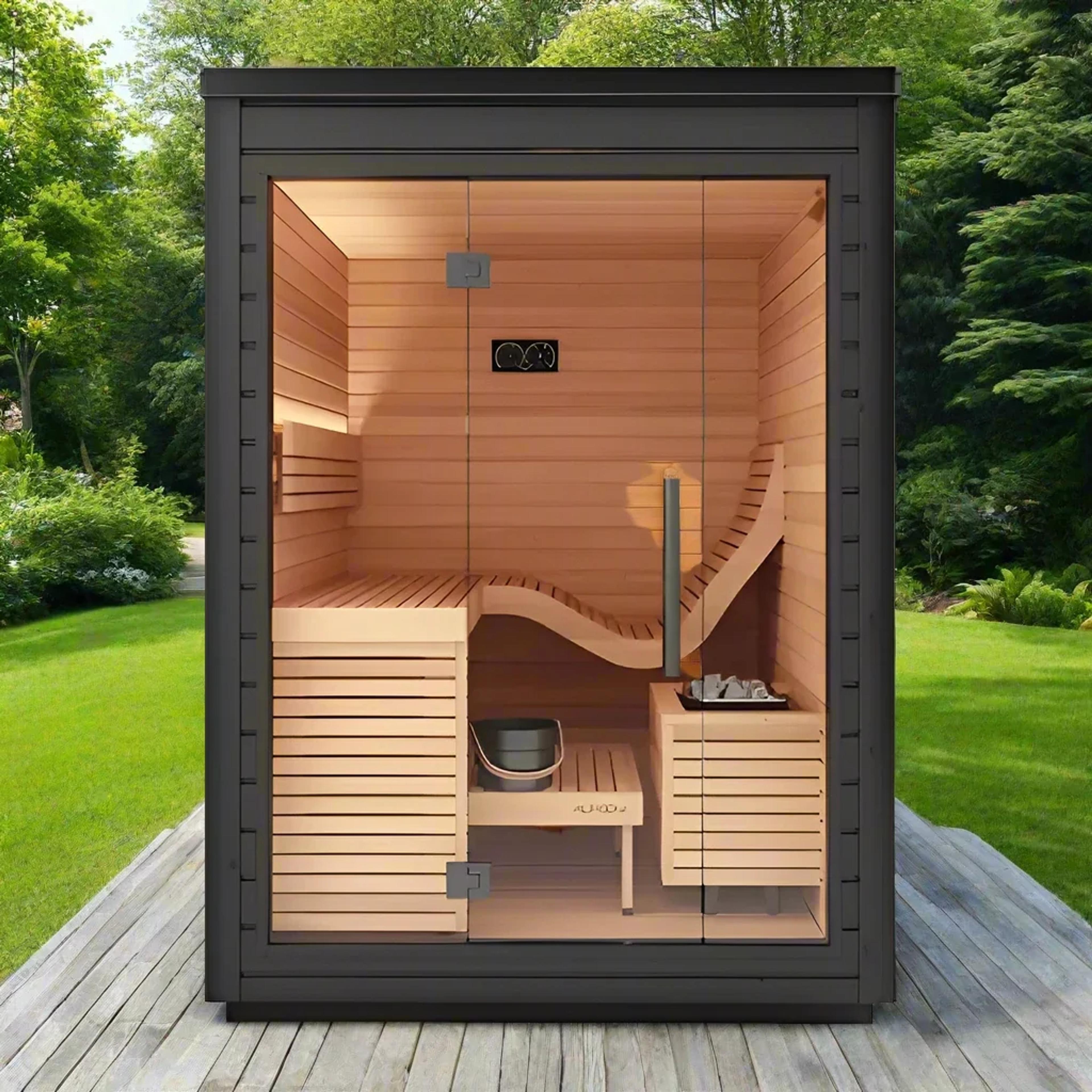 Aura Outdoor Cabin Sauna by Auroom