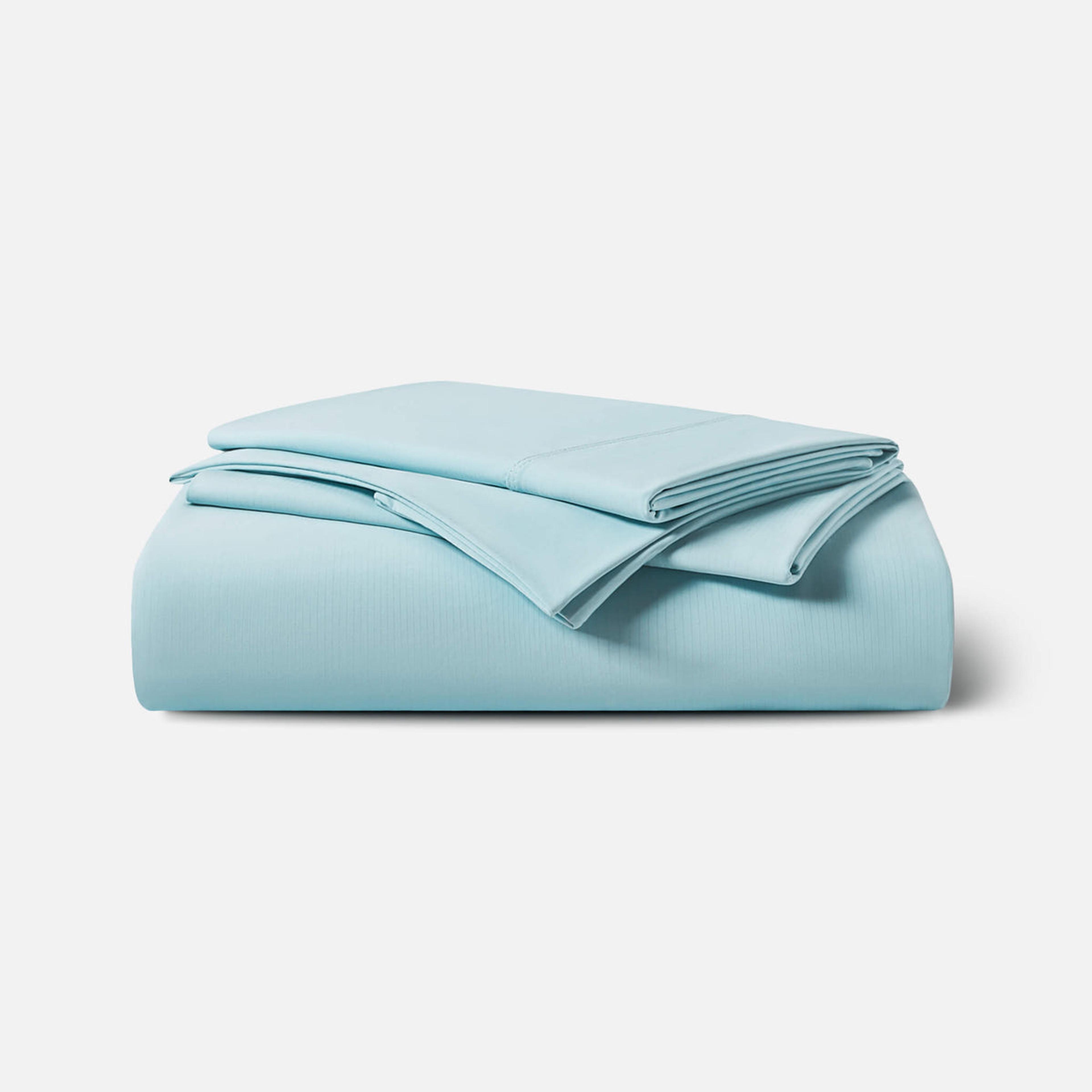 Evercool®+ Cooling Sheet Set in Aqua Blue