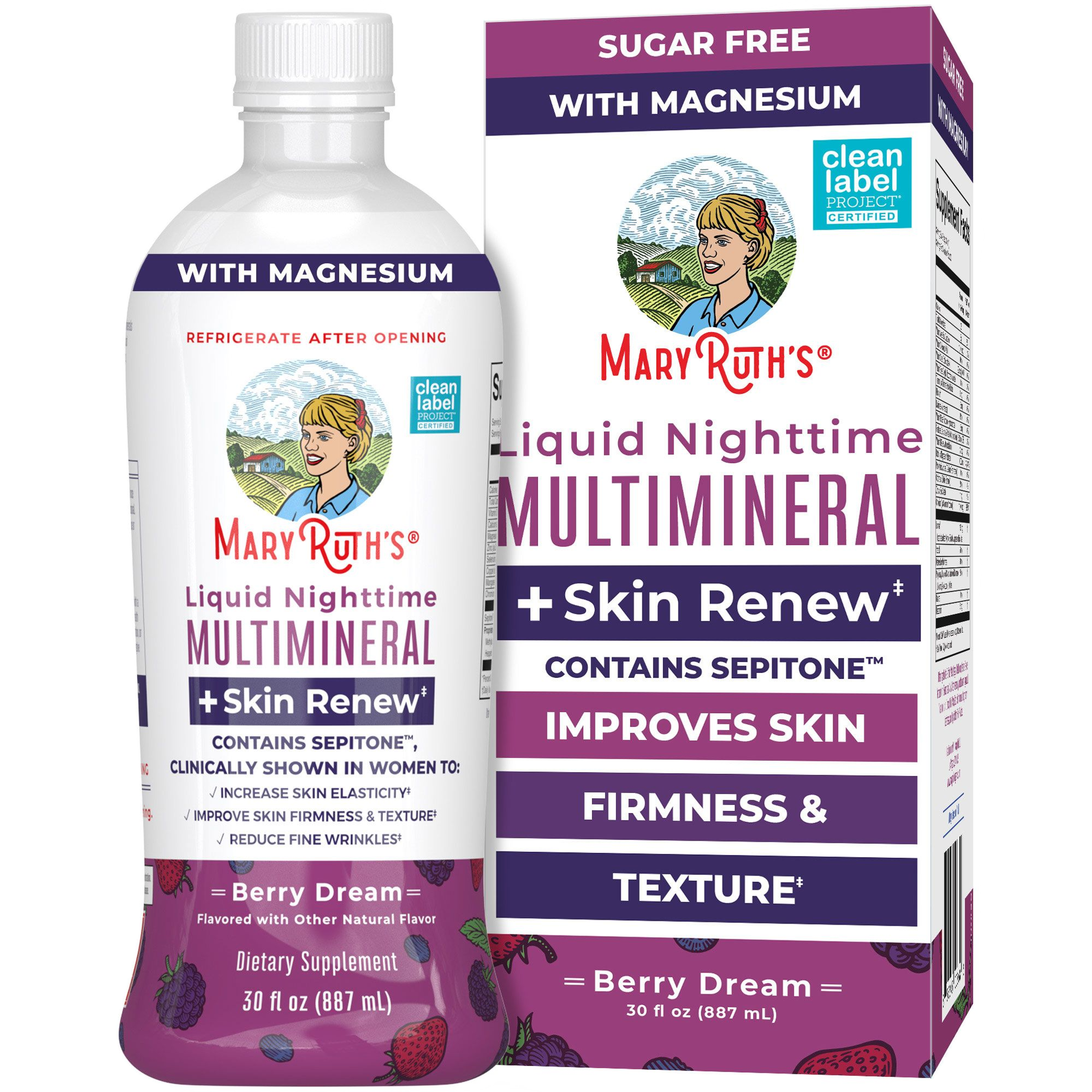 Liquid Nighttime Multimineral + Skin Renew