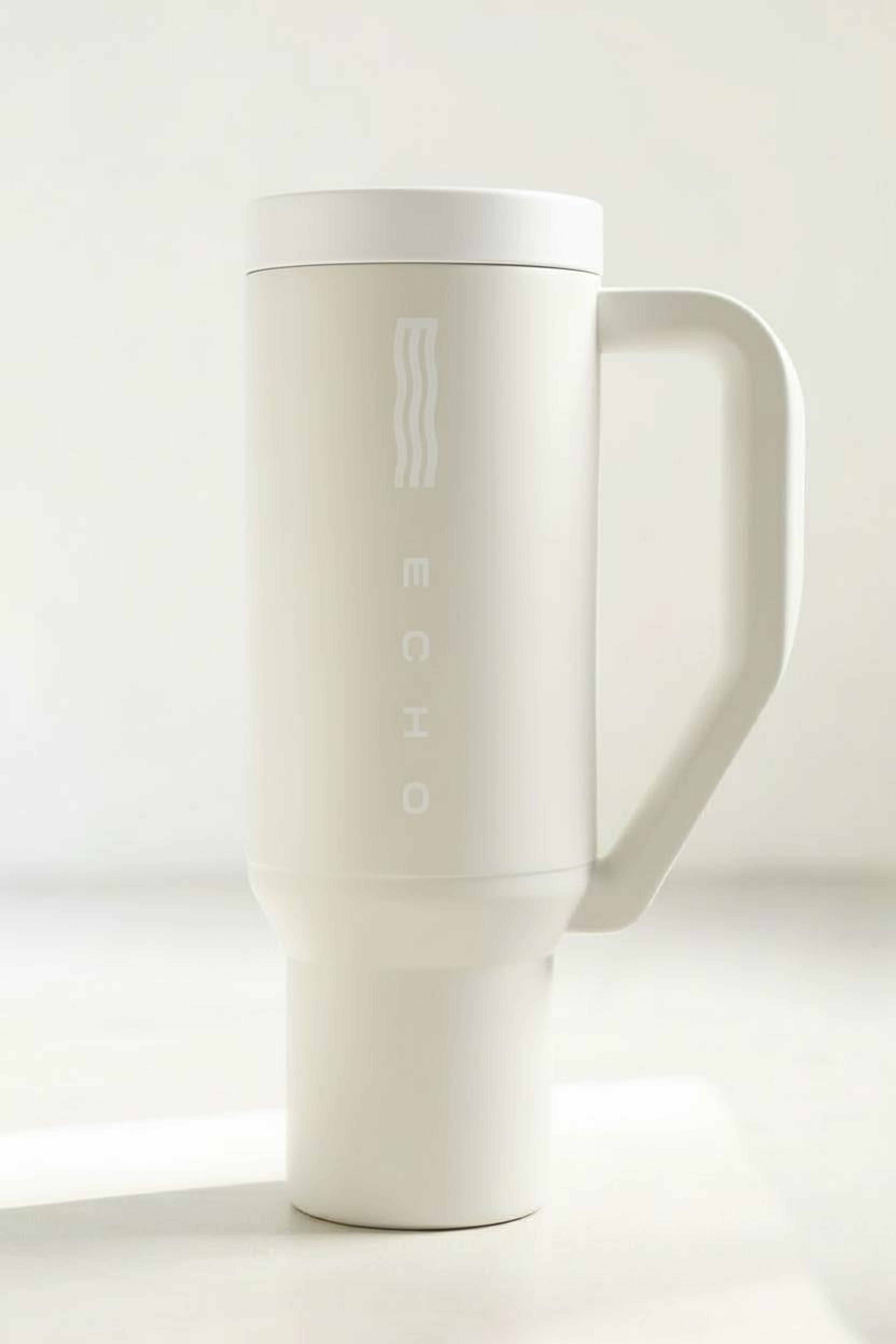 Product image for ECHO Forty High Capacity Hydrogen Water Tumbler in White