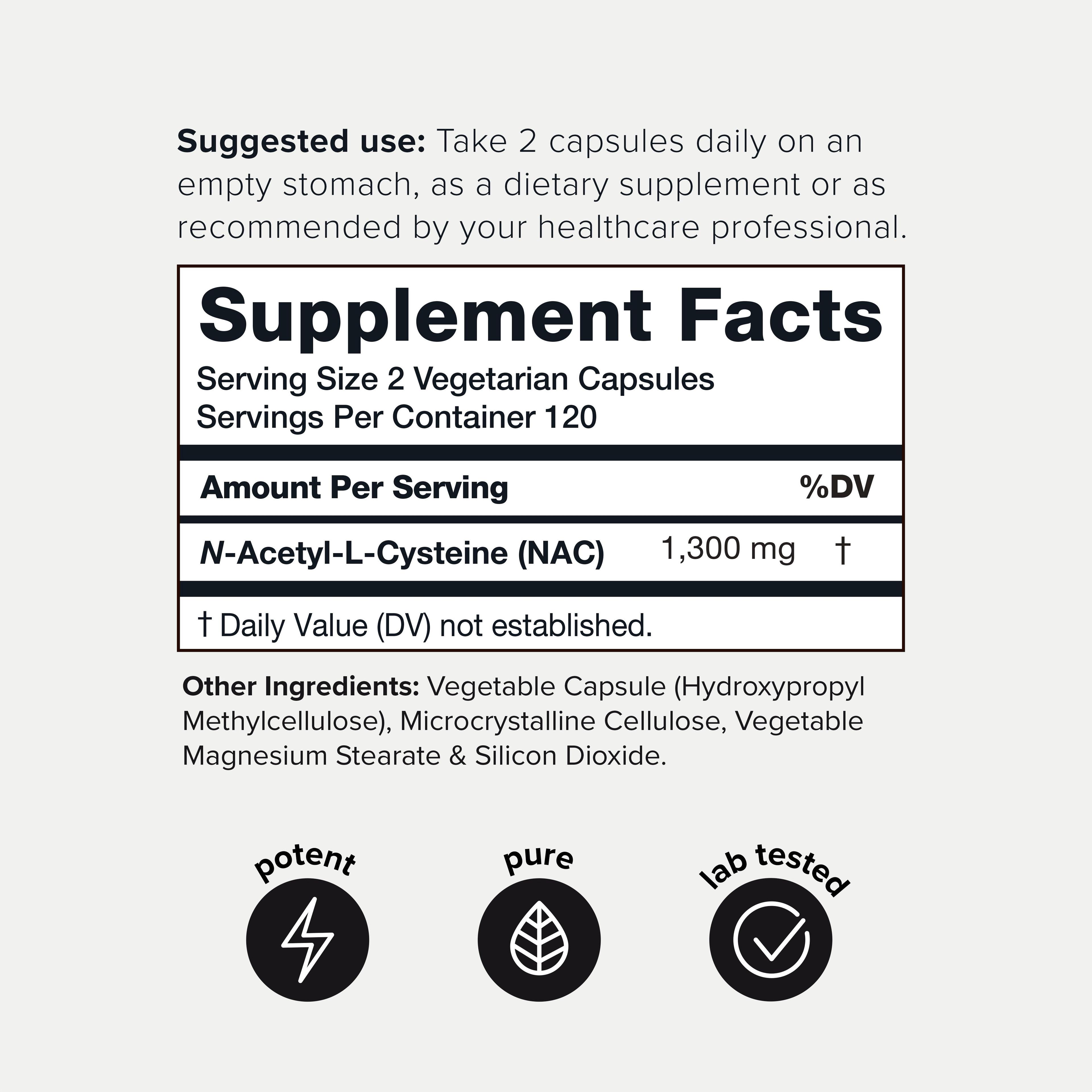 NAC 120 capsules image 2