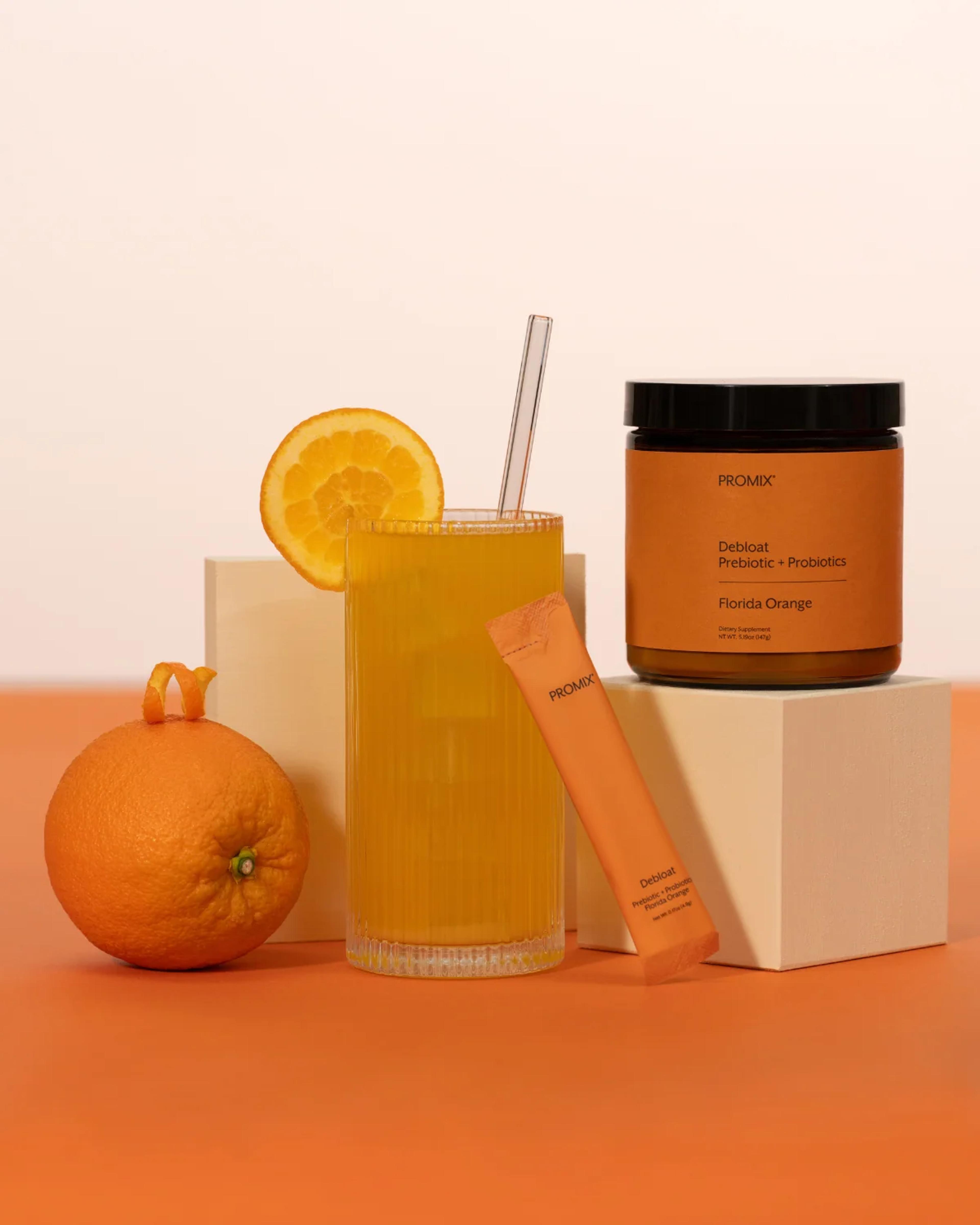 Debloat: Prebiotic + Probiotic Florida Orange