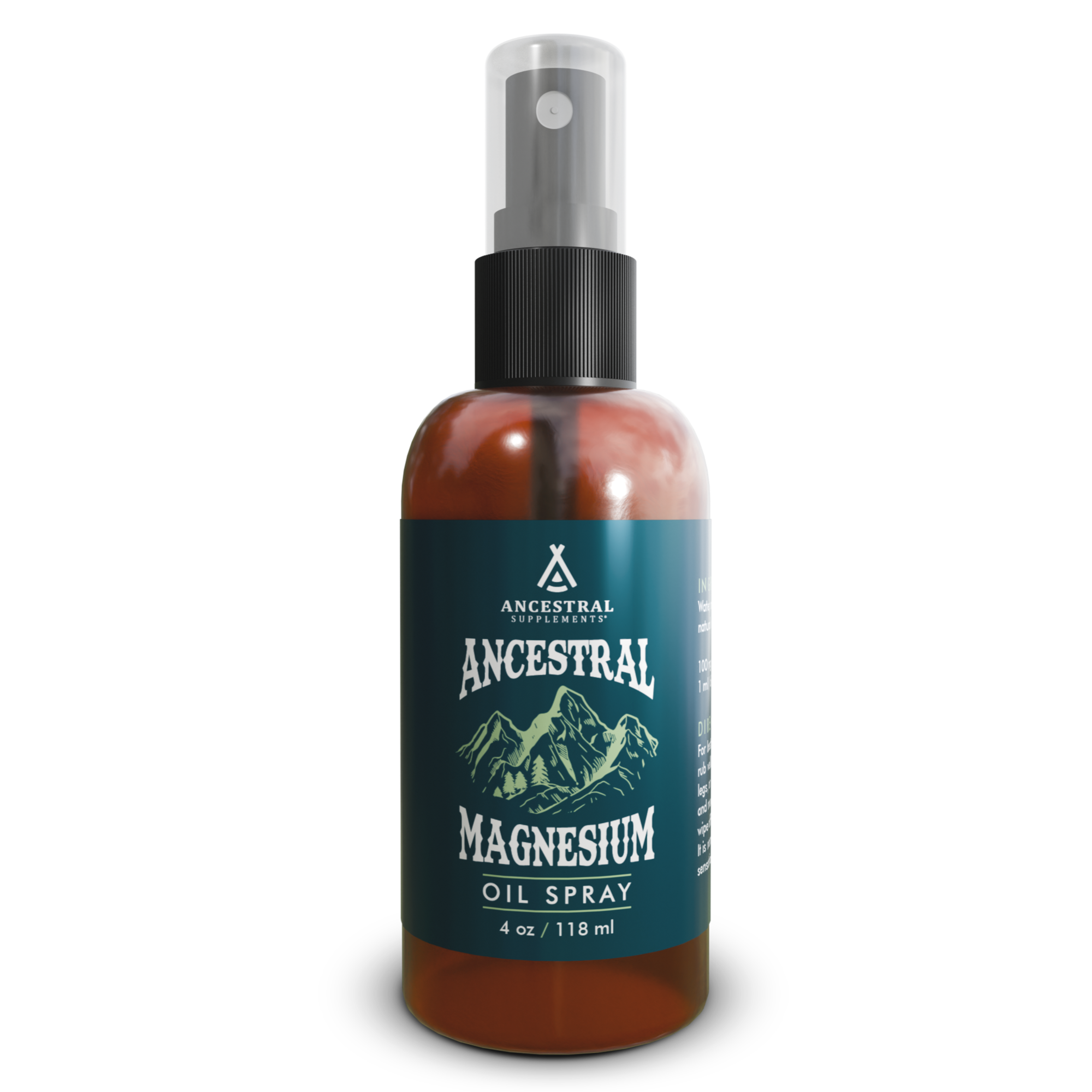 Front of Ancestral Magnesium Oil Spray bottle
