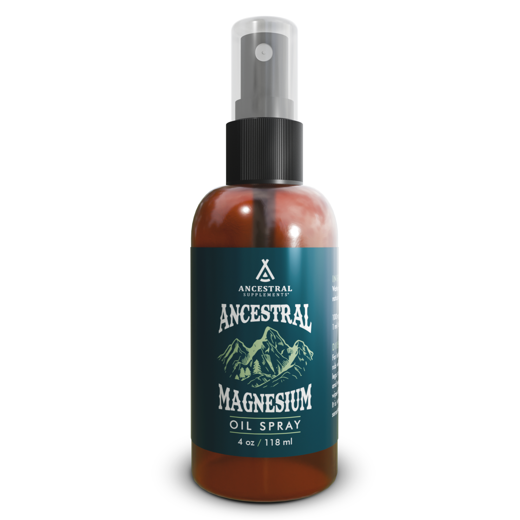 Front of Ancestral Magnesium Oil Spray bottle