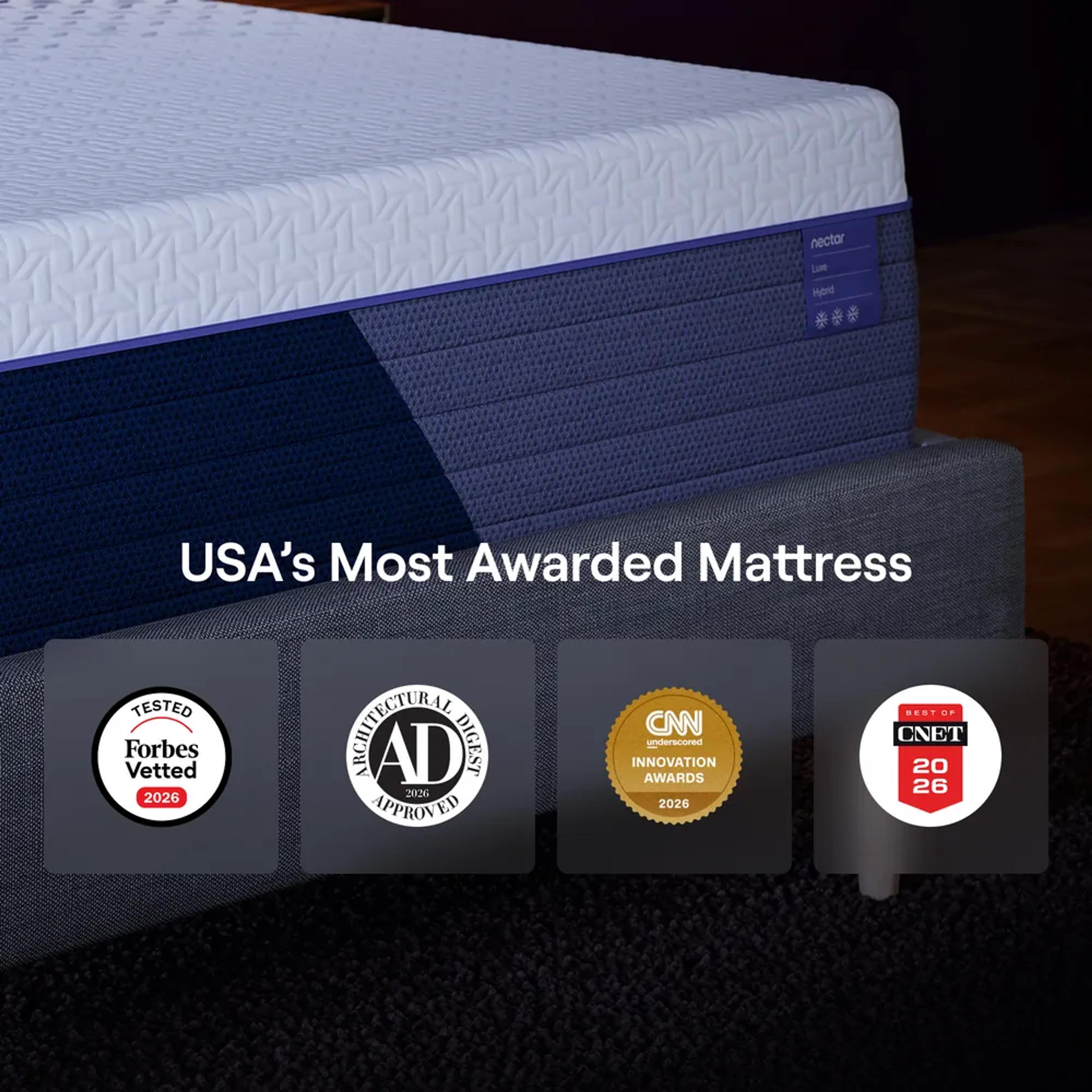 Luxe Hybrid Mattress, view 3