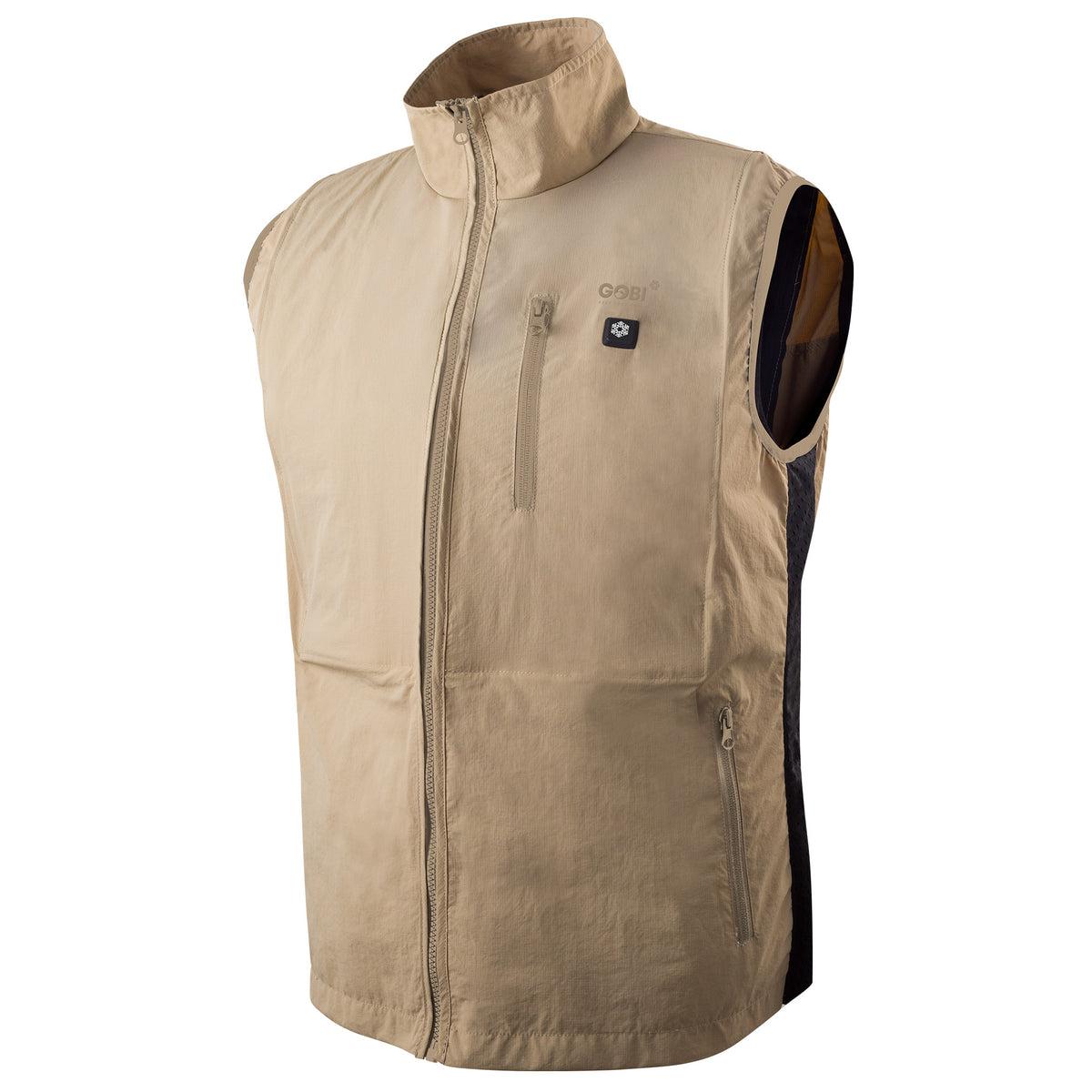 Canyon Men's Cooling Vest in Sand/Sand