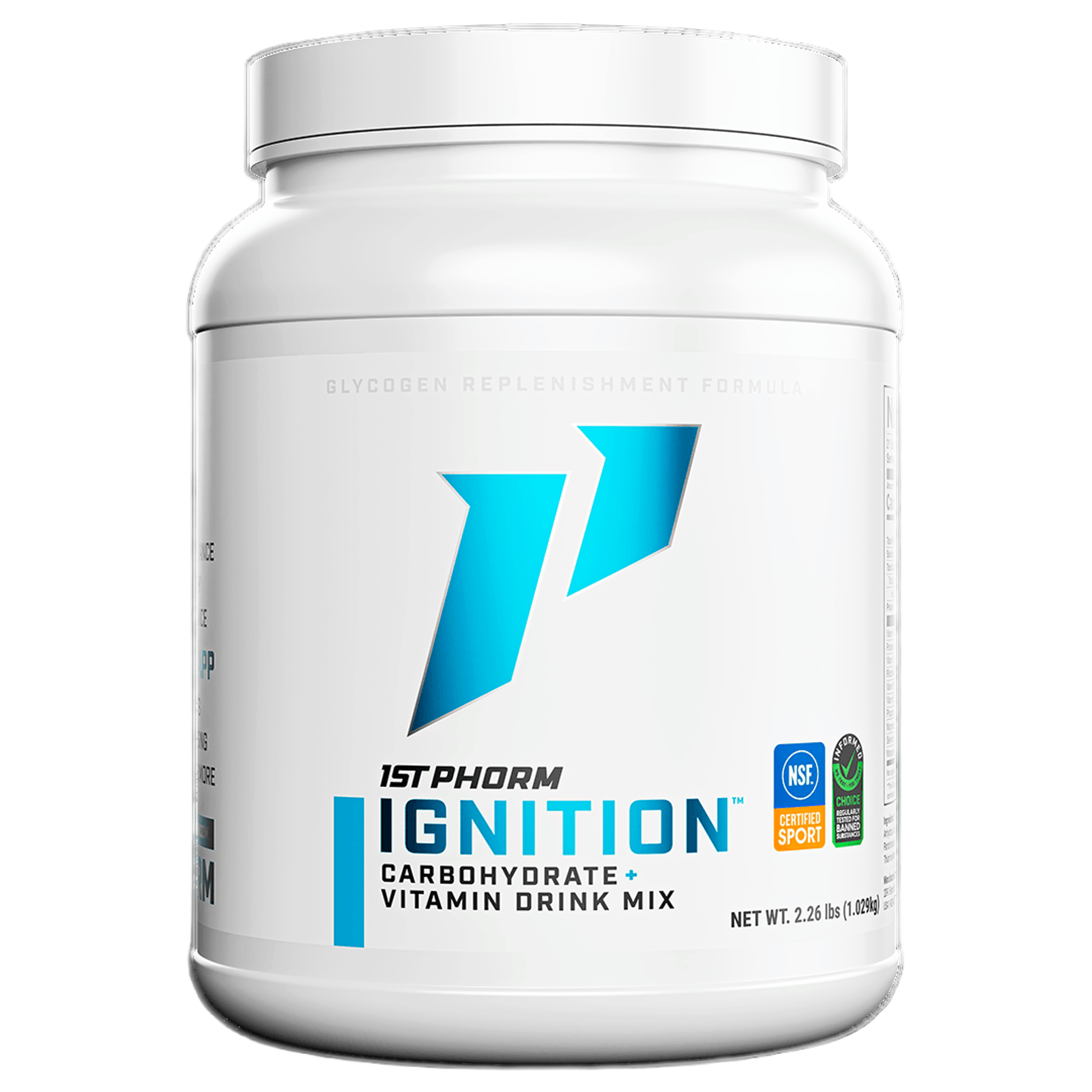 Container render of 1st Phorm Ignition supplement