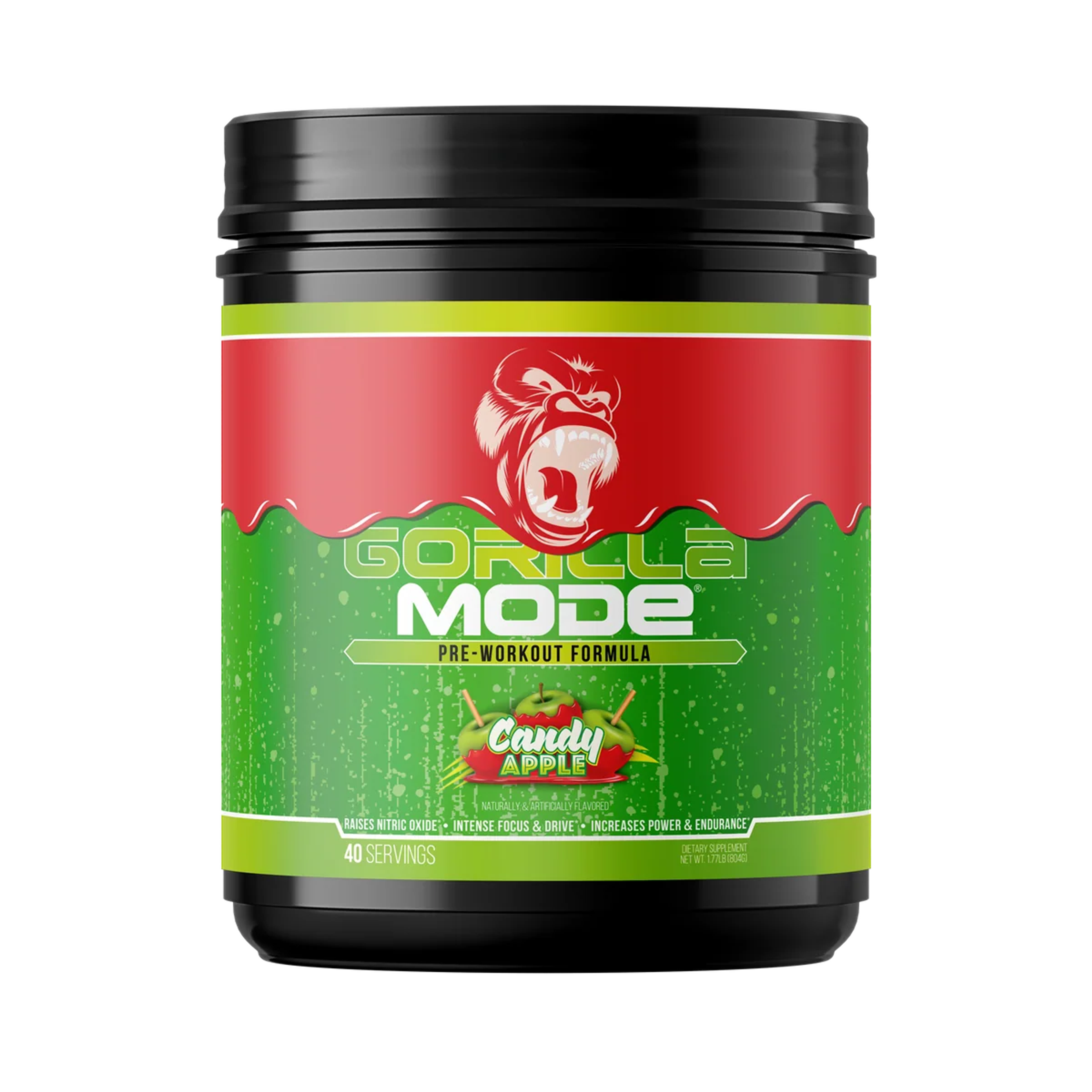 Product image for Gorilla Mode Pre-Workout in Candy Apple