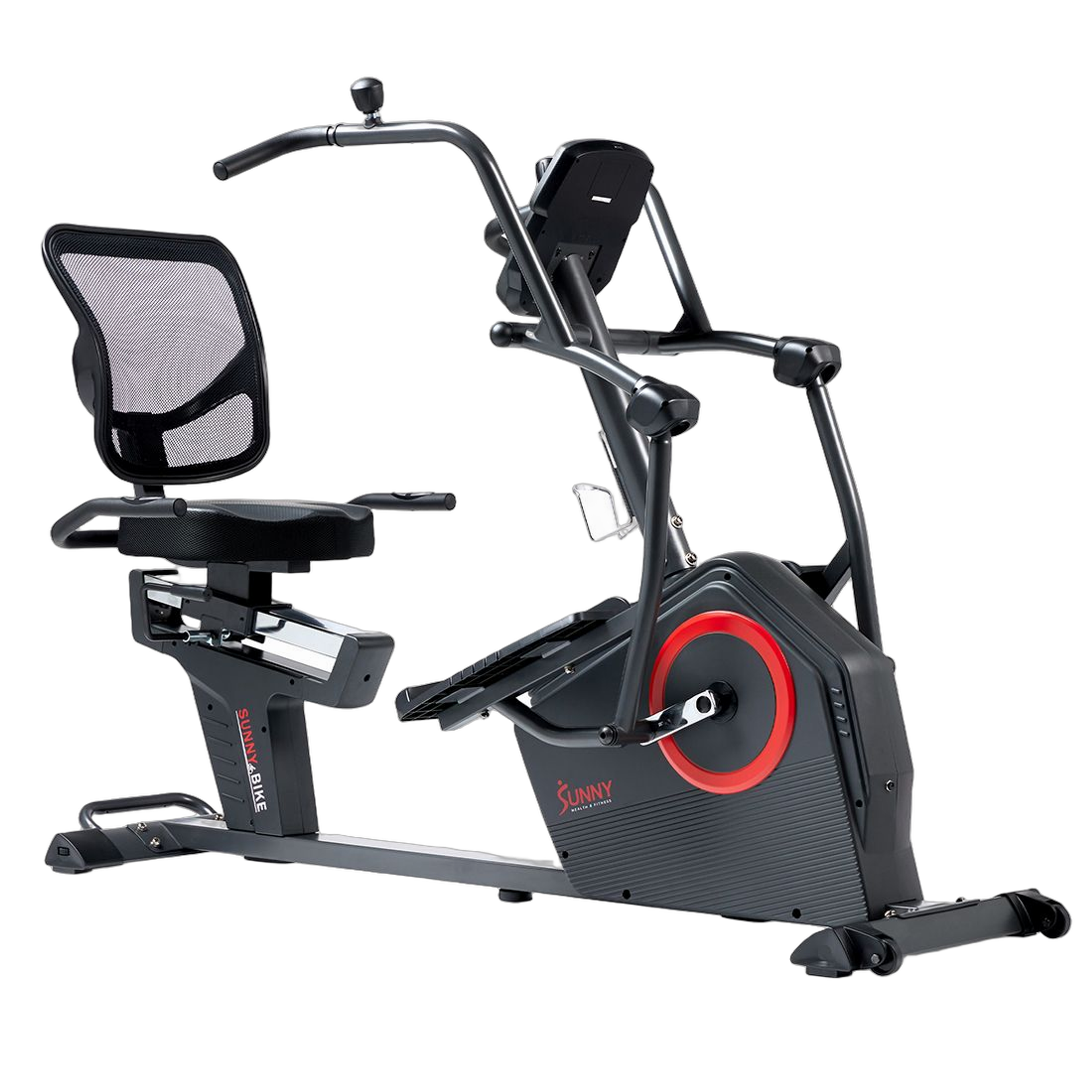 Premium Smart Programmable Electro-Magnetic Resistance Recumbent Elliptical Cross Trainer
