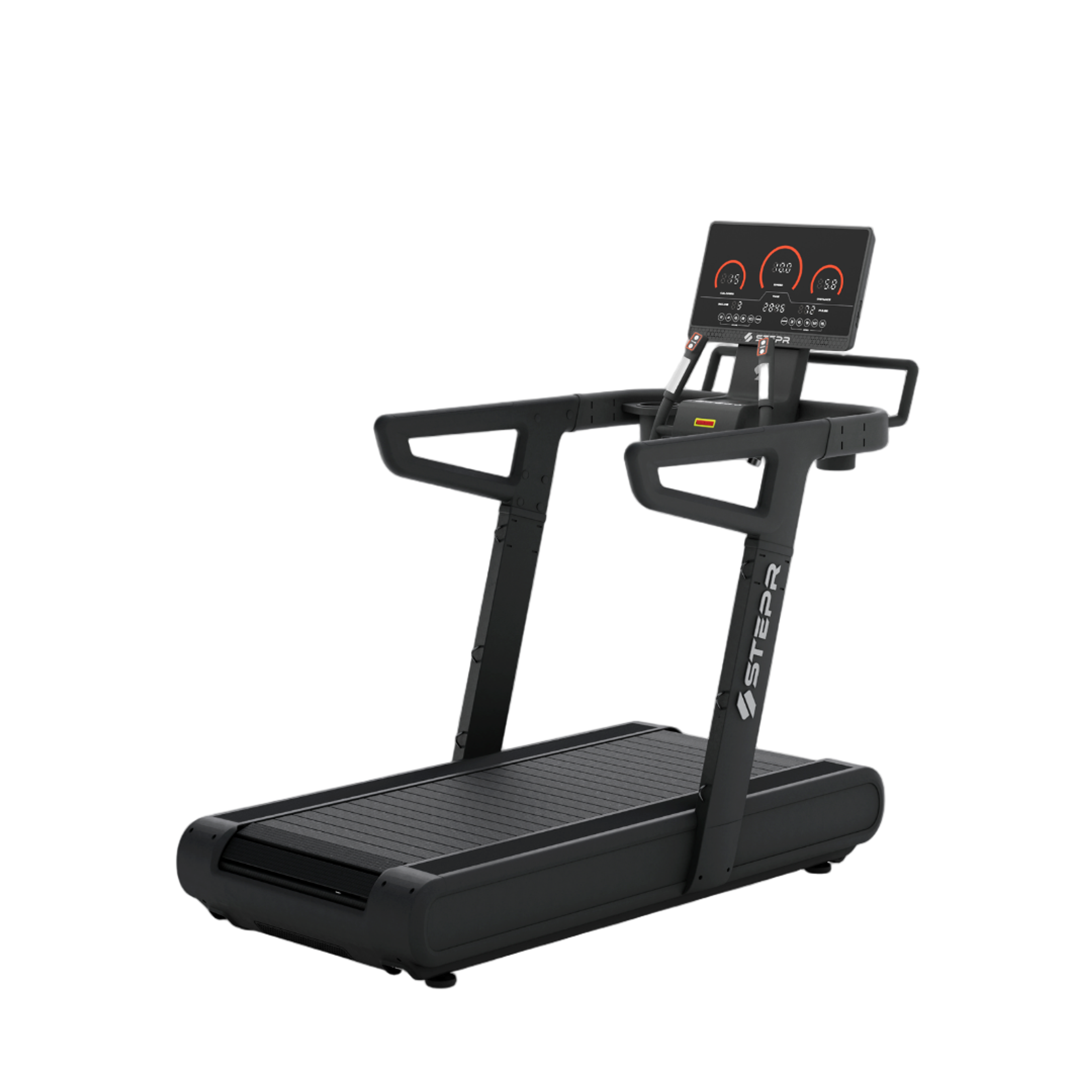 Side view of STEPR All-In Tread XL treadmill