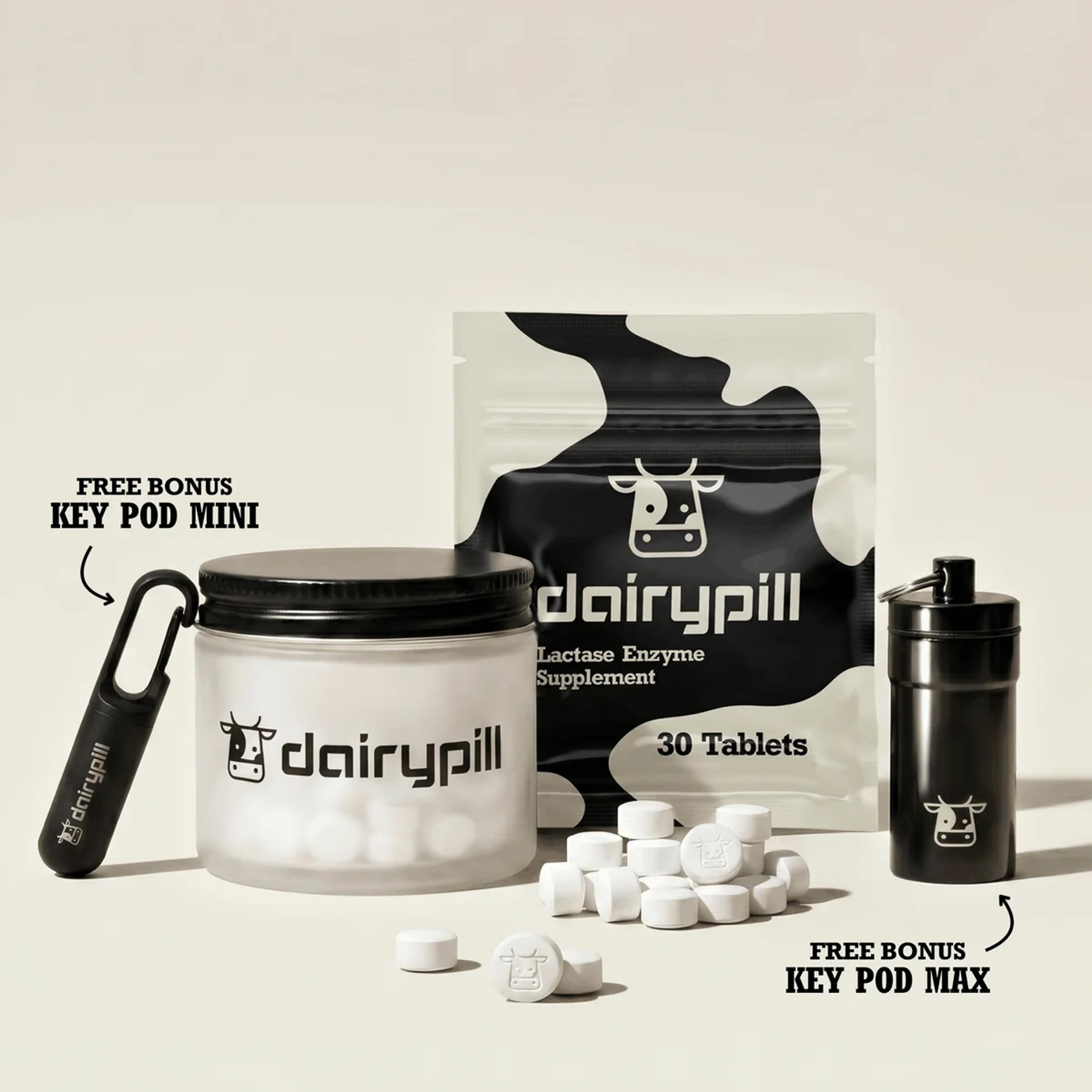 'No Gassy Days' Starter Kit - Black / 90 pills