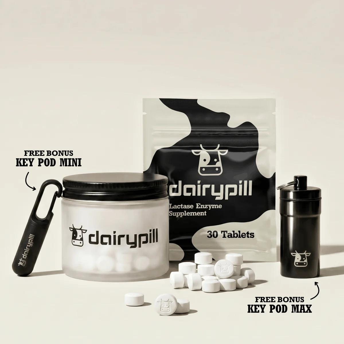 'No Gassy Days' Starter Kit - Black / 90 pills