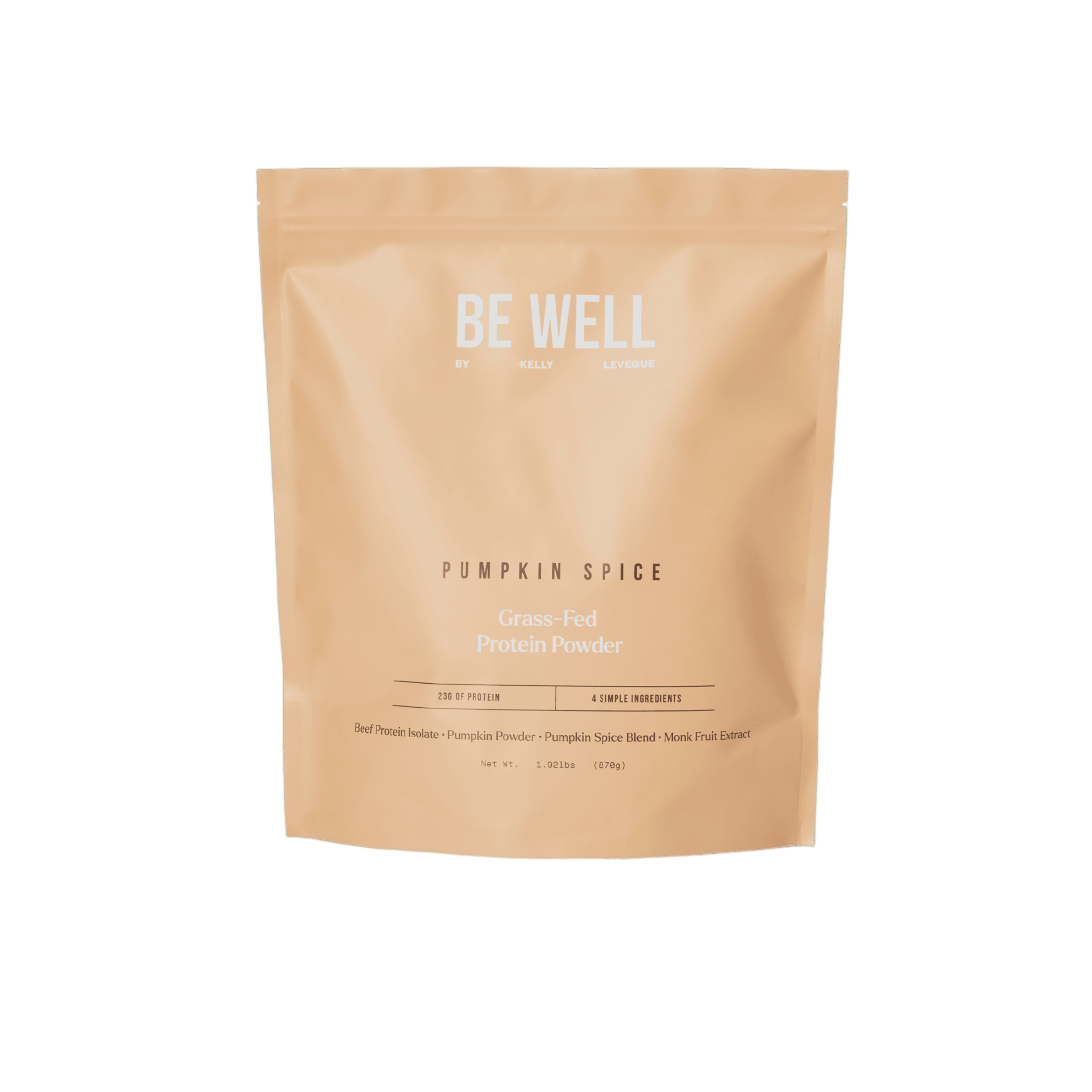 Bag of Pumpkin Spice Grass-Fed Protein Powder